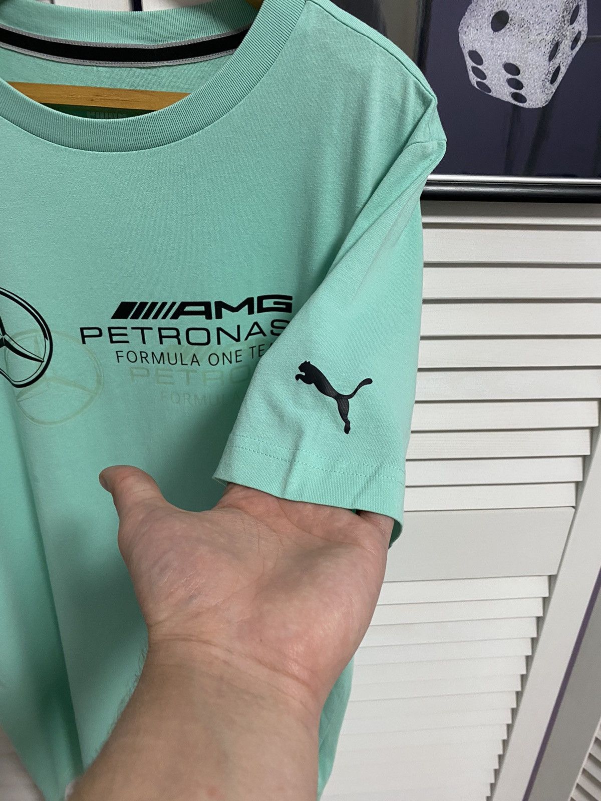 Puma Puma T-Shirt Tee Petronas AMG Mercedes Formula One Team Size US M / EU 48-50 / 2 - 4 Thumbnail