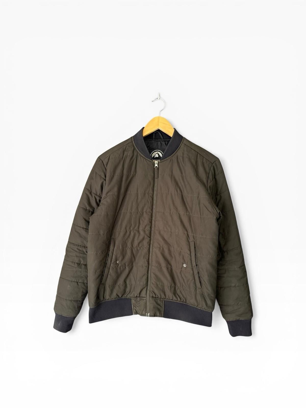 Giordano Giordano Quilted Bomber Jacket Olive Green Full Zip M Men’s Size US M / EU 48-50 / 2 - 1 Thumbnail