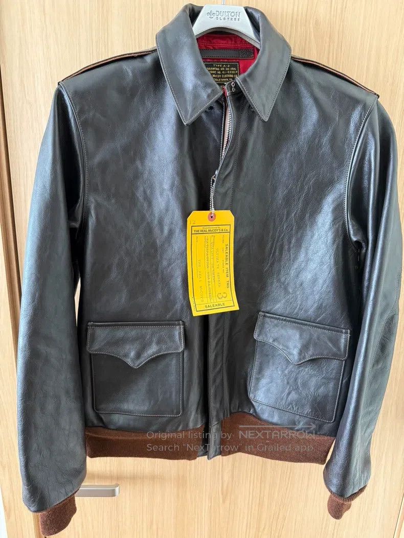 The Real McCoy's The Real McCoys A2 flight jacket Size US XS / EU 42 / 0 - 1 Thumbnail