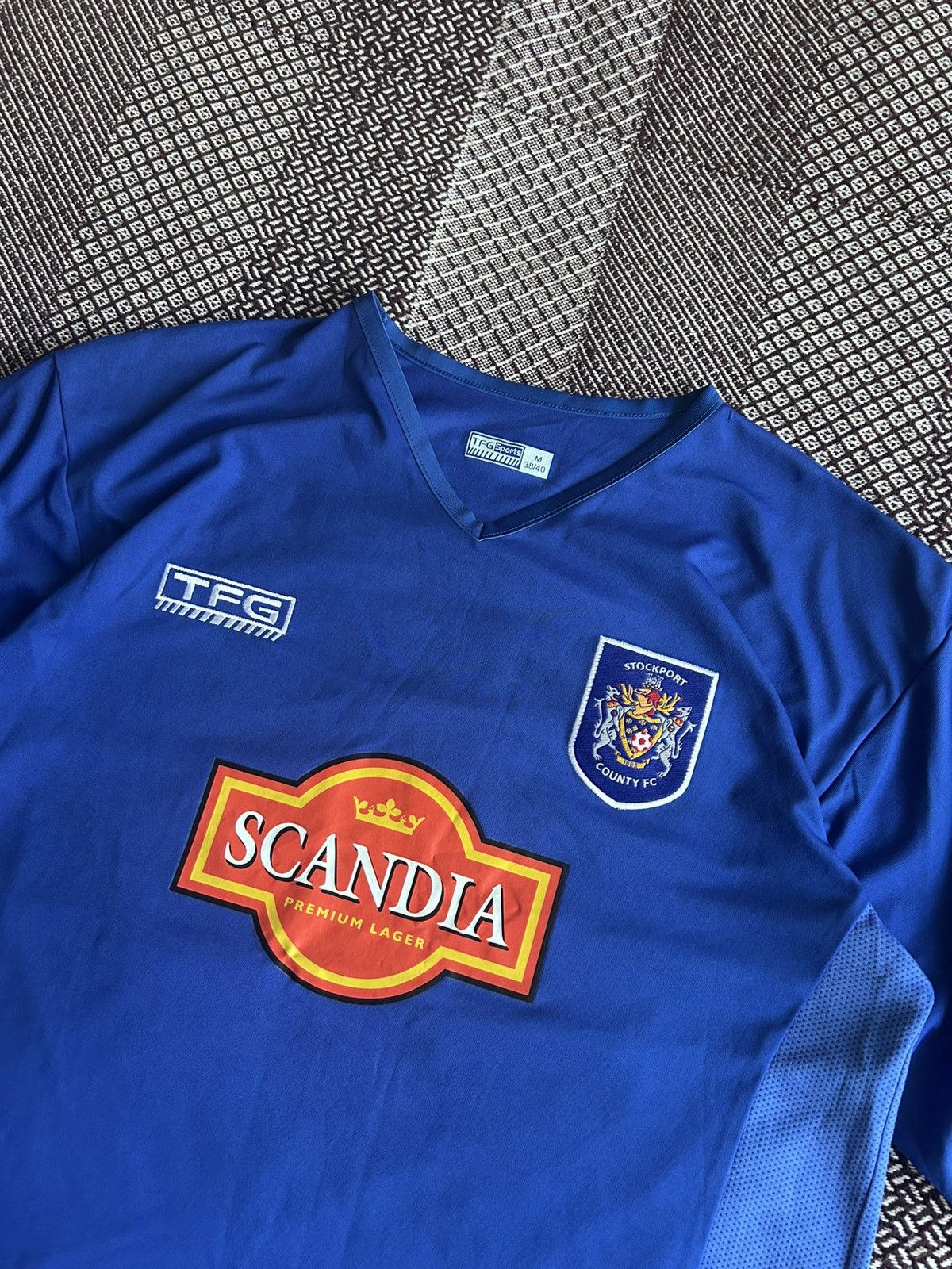 Vintage Vintage Stockport Country #21 Football Jersey TFG Sportswear Size US M / EU 48-50 / 2 - 4 Thumbnail