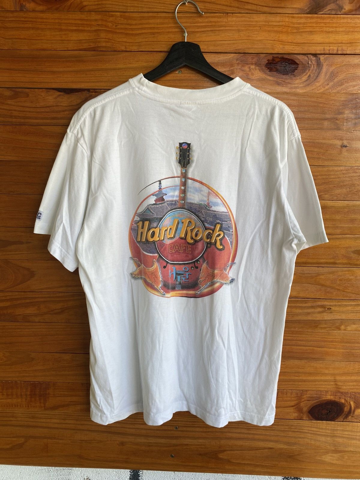Hard Rock Cafe Vintage Hard Rock Cafe Seoul T-Shirt White 90s Collectible Size US M / EU 48-50 / 2 - 3 Thumbnail