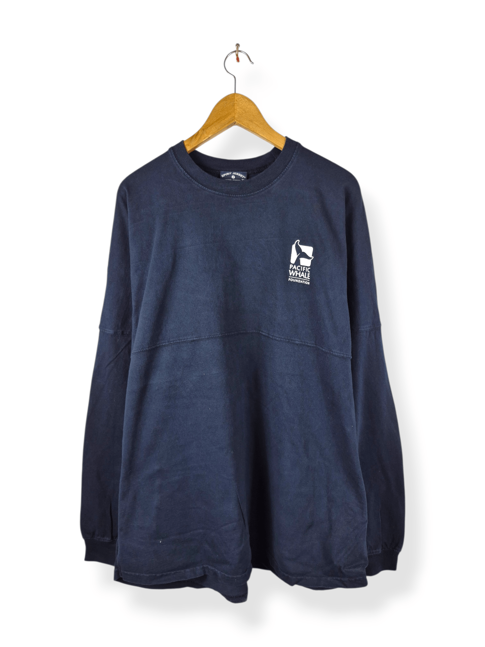 Japanese Brand 🔥 Pacific Whale Research Team Hawaii Big Logo Spellout Size US XL / EU 56 / 4 - 1 Thumbnail