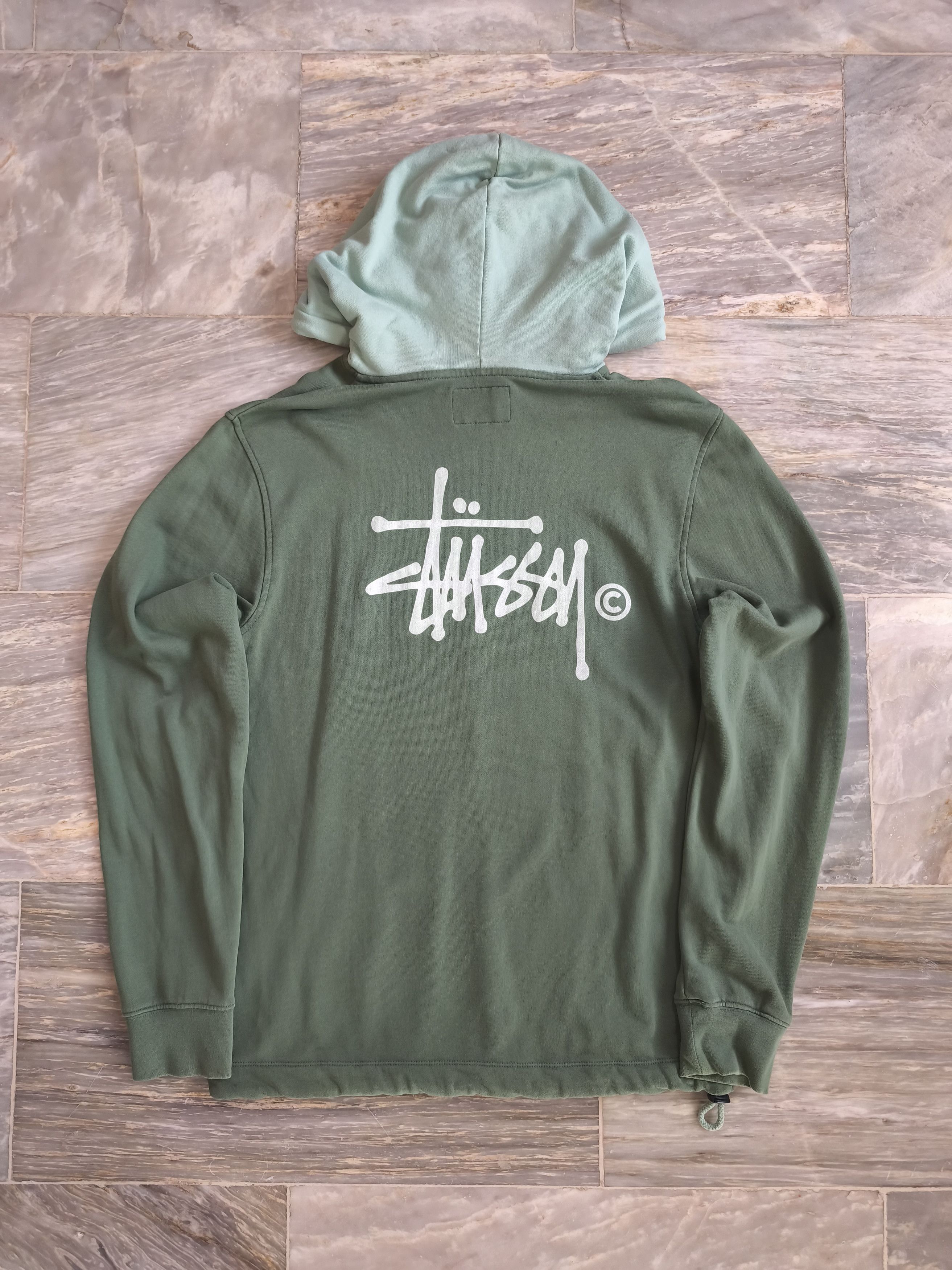 Stussy stussy two tone hoodie Size US L / EU 52-54 / 3 - 7 Thumbnail