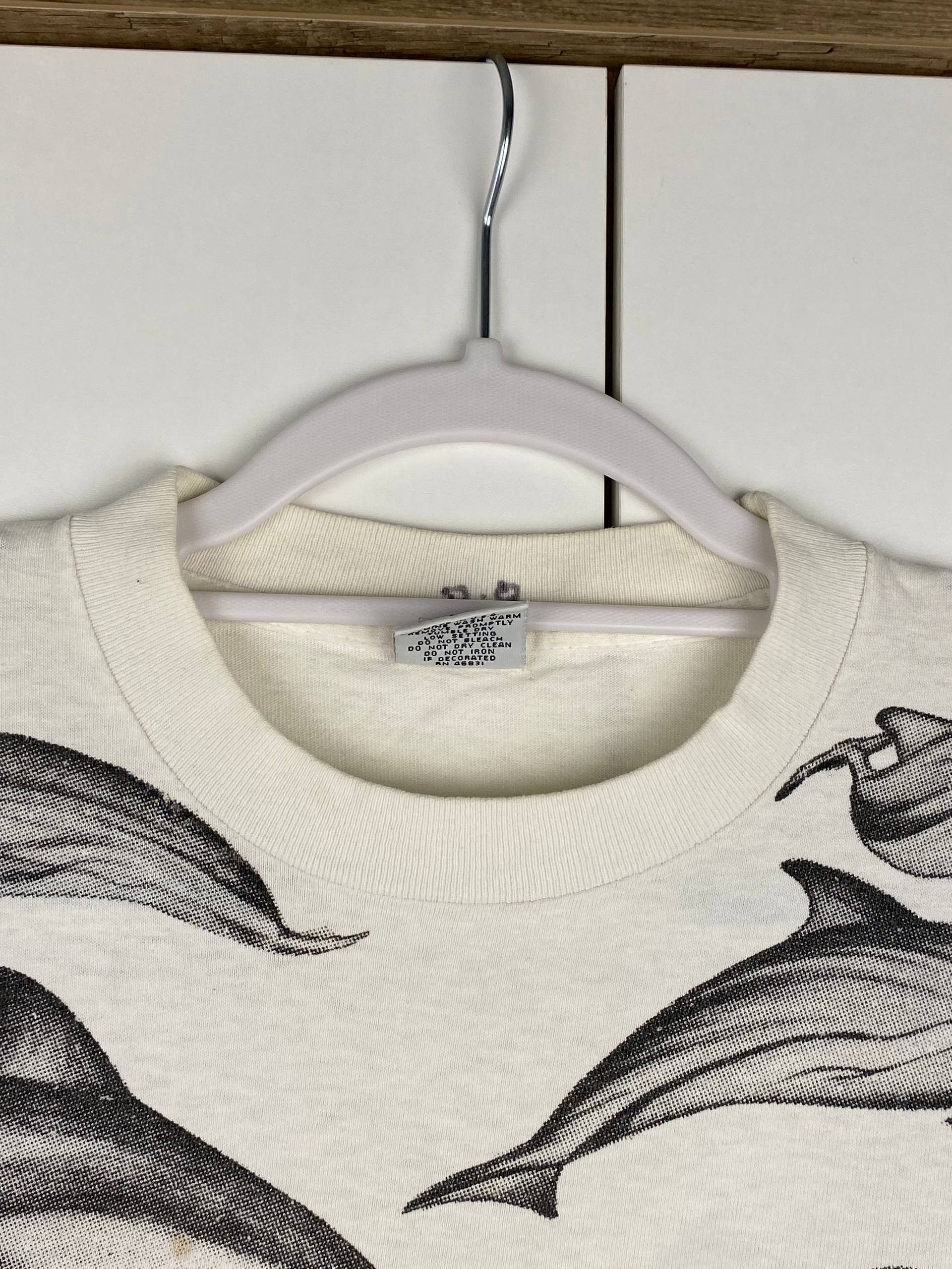 Signal Sport Vintage Habitat Dolphins 80s AOP Graphic Made in USA Tee Size US L / EU 52-54 / 3 - 5 Thumbnail
