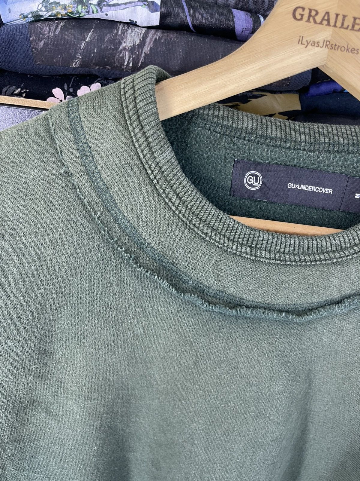 GU × Undercover GU x Undercover Dark Green Design Sweatshirt Size US M / EU 48-50 / 2 - 8 Thumbnail