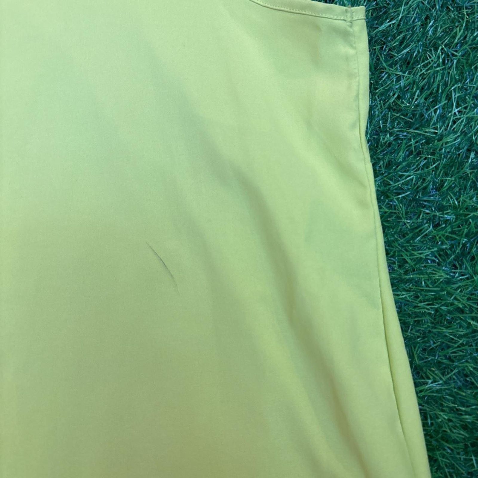 Other Women's Lime Green Time and Tru Solid Tank Blouse Size XL / US 12-14 / IT 48-50 - 5 Thumbnail