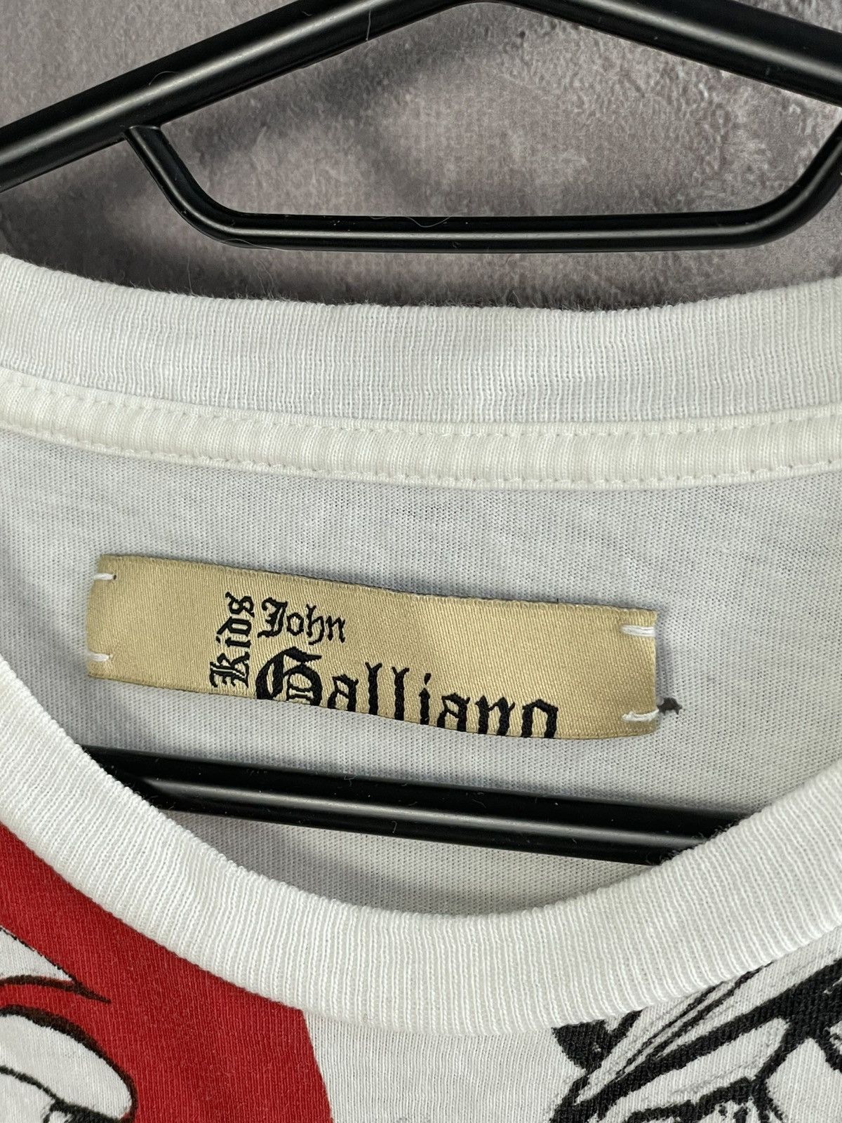 John Galliano Y2K John Galliano Dragon Spell Out T-shirt Size M / US 6-8 / IT 42-44 - 8 Thumbnail