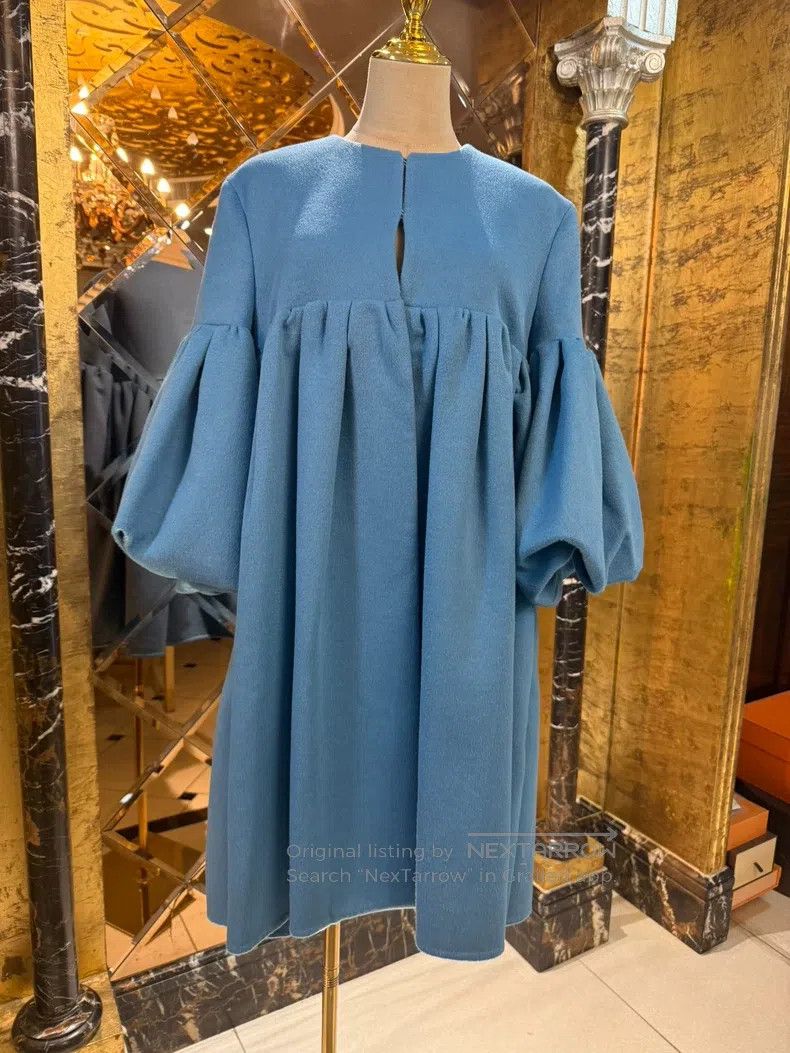 Valentino Valentino Doll model voluminous puff sleeve wool coat coat Size M / US 6-8 / IT 42-44 - 2 Thumbnail