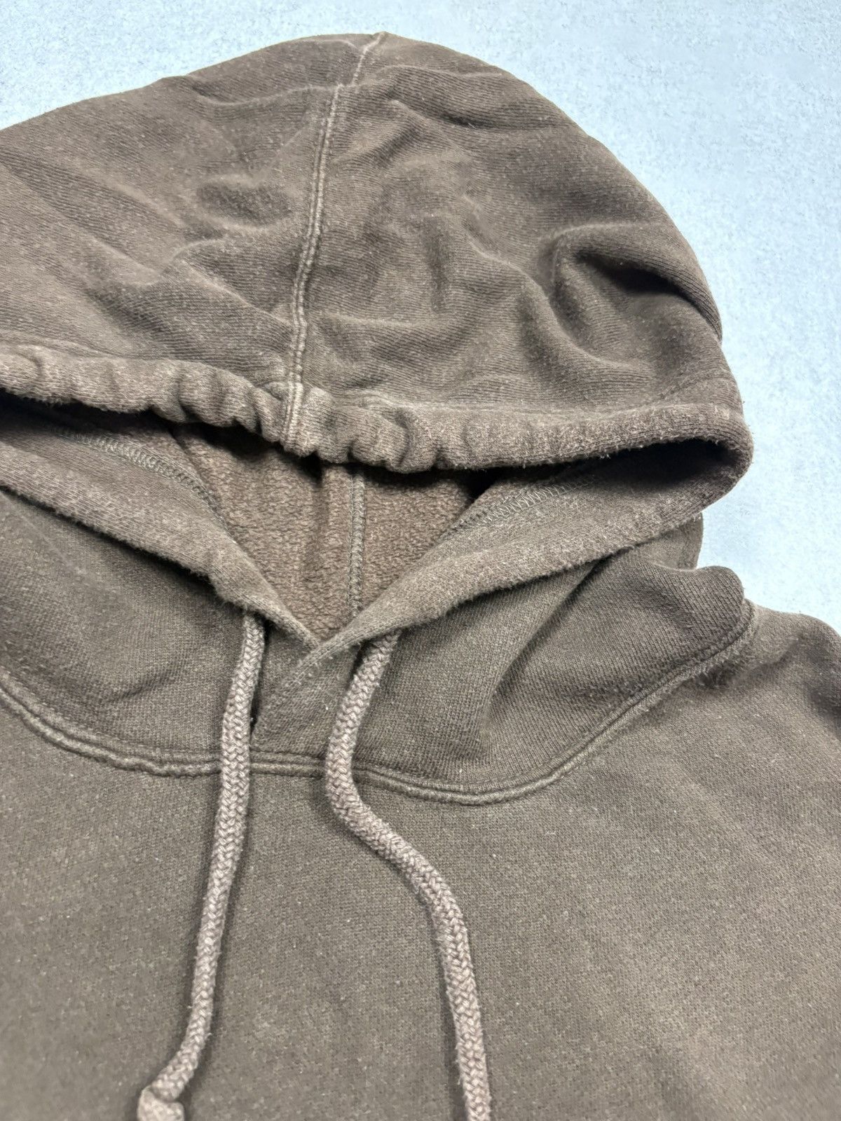Gap GAP Brown Vintage Hoodie Plaid Appliqué Logo Spell Out Y2K Size US XL / EU 56 / 4 - 9 Thumbnail