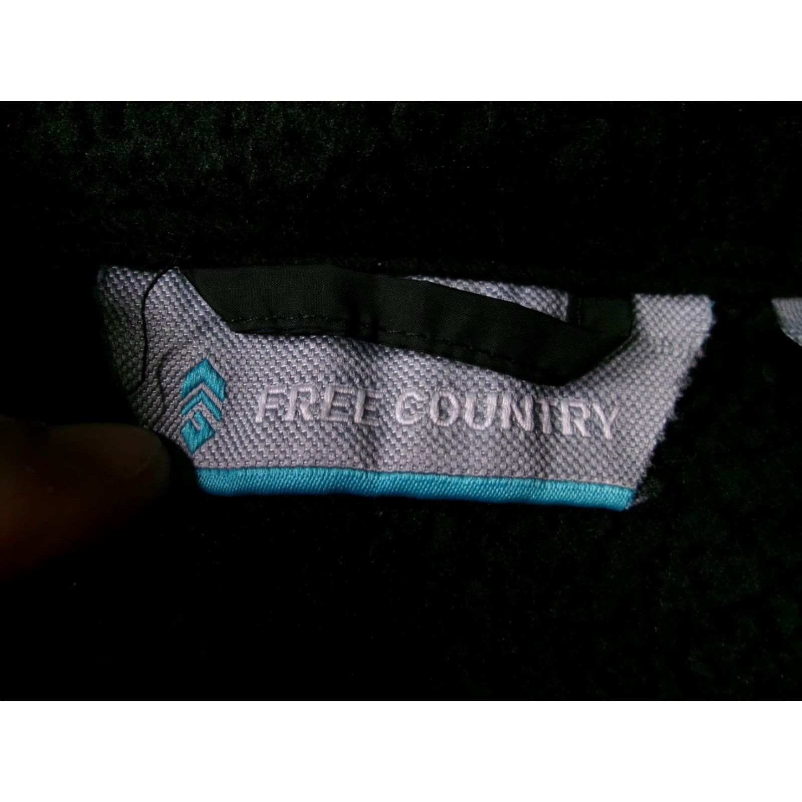 Free Country Free Country Jacket Womens M Black Sherpa Fleece Full Zip Pockets Cozy Warm Size M / US 6-8 / IT 42-44 - 7 Thumbnail