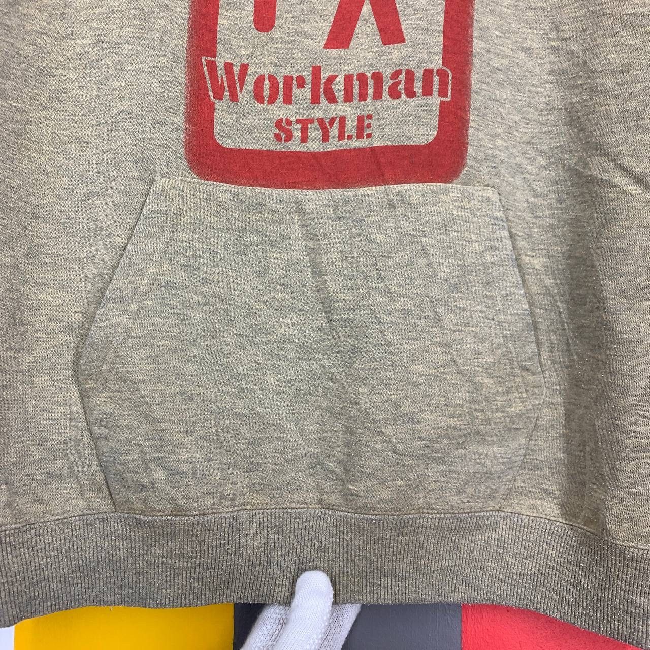 Japanese Brand Vintage FREE BEAT Workman Style Hoodie #2425-13 Size US M / EU 48-50 / 2 - 3 Thumbnail
