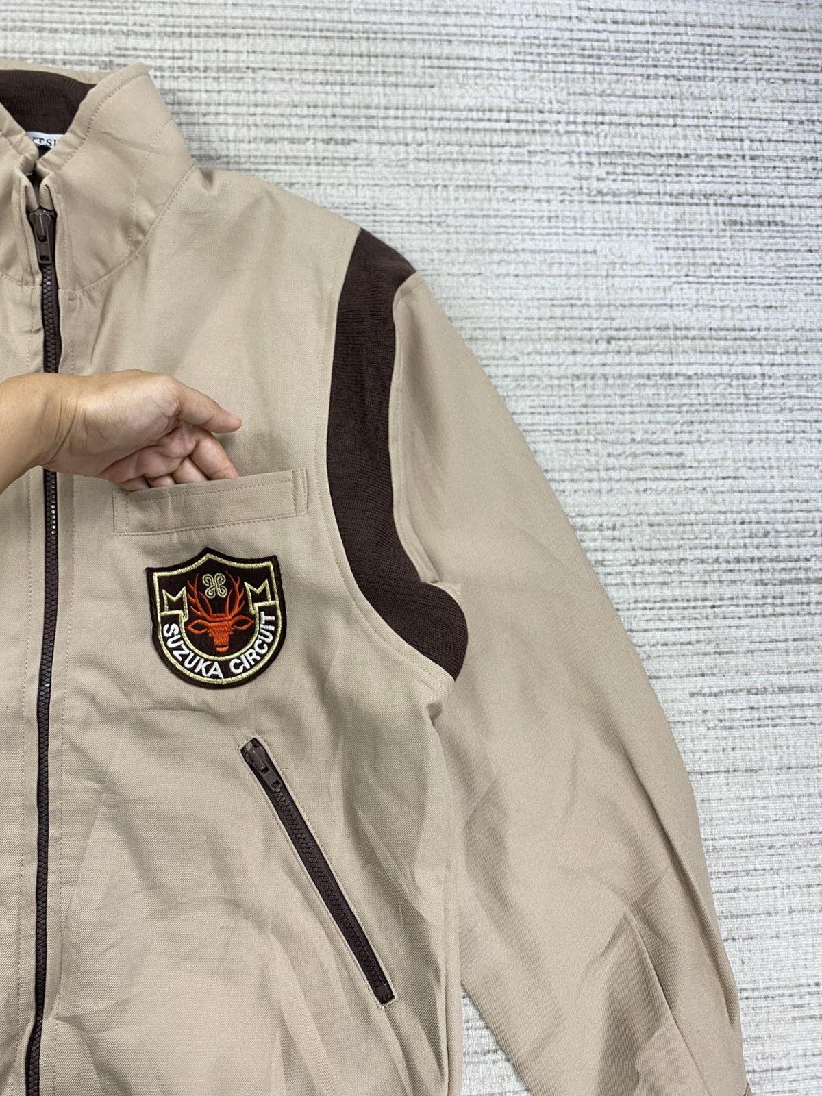 Japanese Brand × Vintage Vintage 90s Suzuka Circuit Japan Zipper Jacket Size US M / EU 48-50 / 2 - 6 Thumbnail