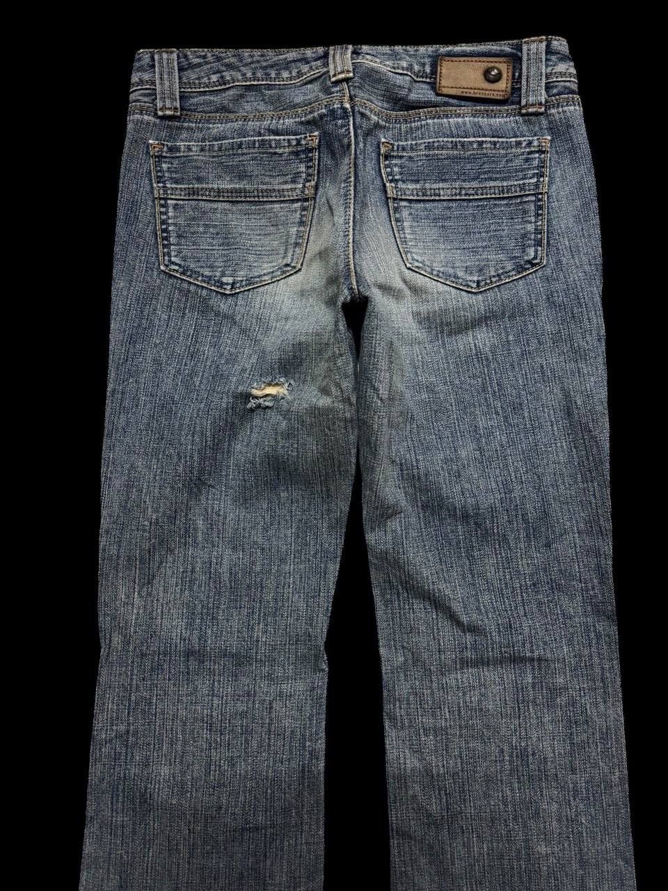 FLARE 90s Brappers Mudwash Distressed Ripped Insane Jeans