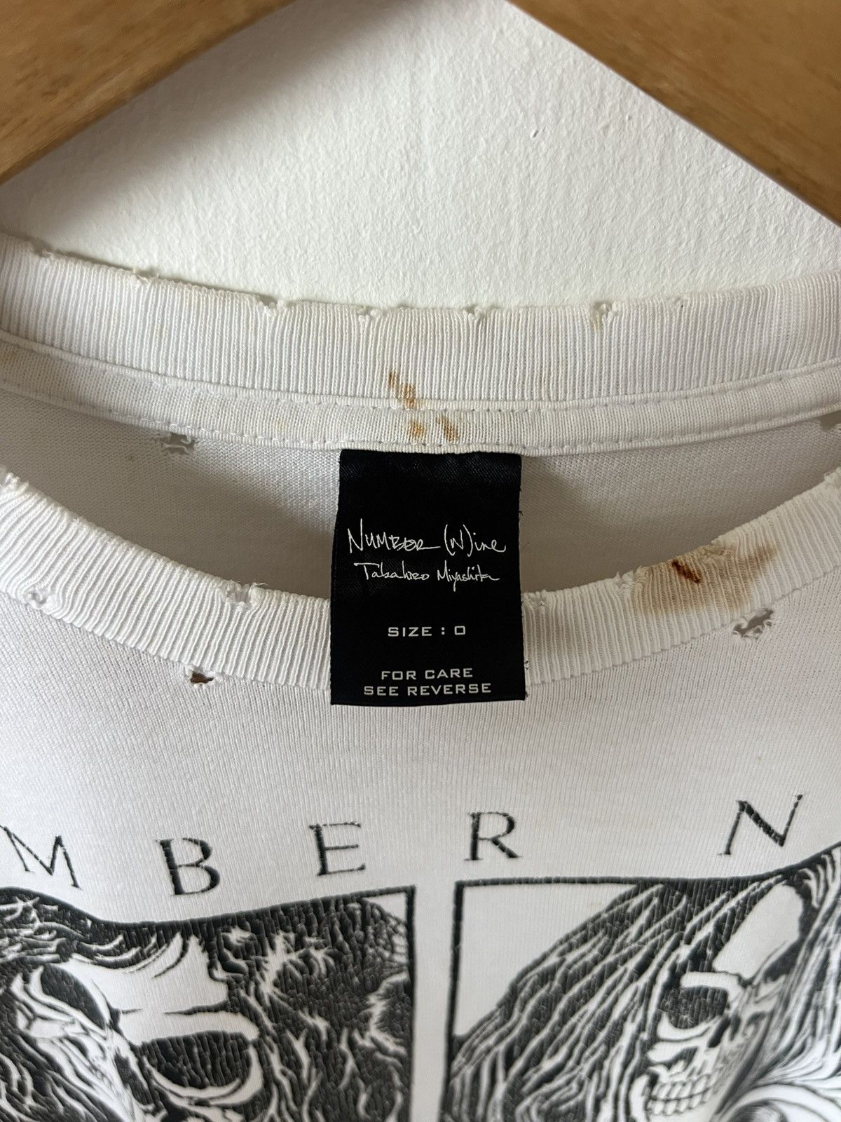 Number (N)ine Vintage Number Nine Distressed Size US S / EU 44-46 / 1 - 7 Thumbnail