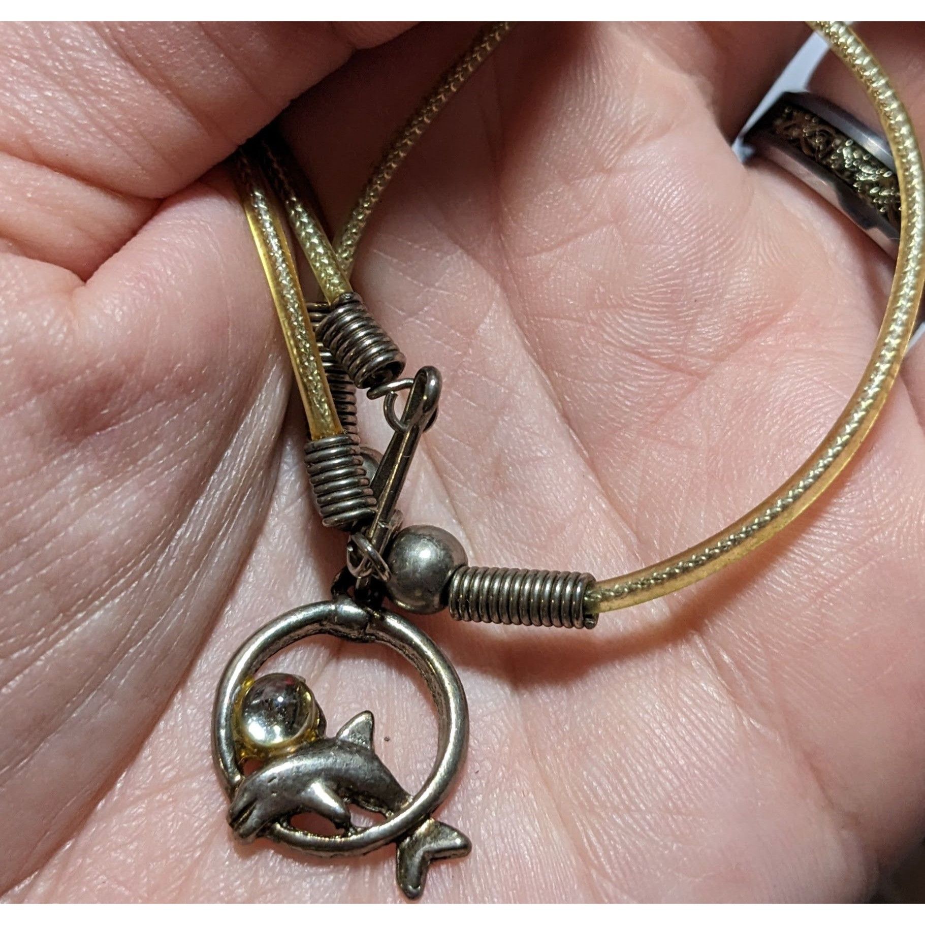 Other Vintage 90s Dolphin Necklace Size ONE SIZE - 7 Thumbnail