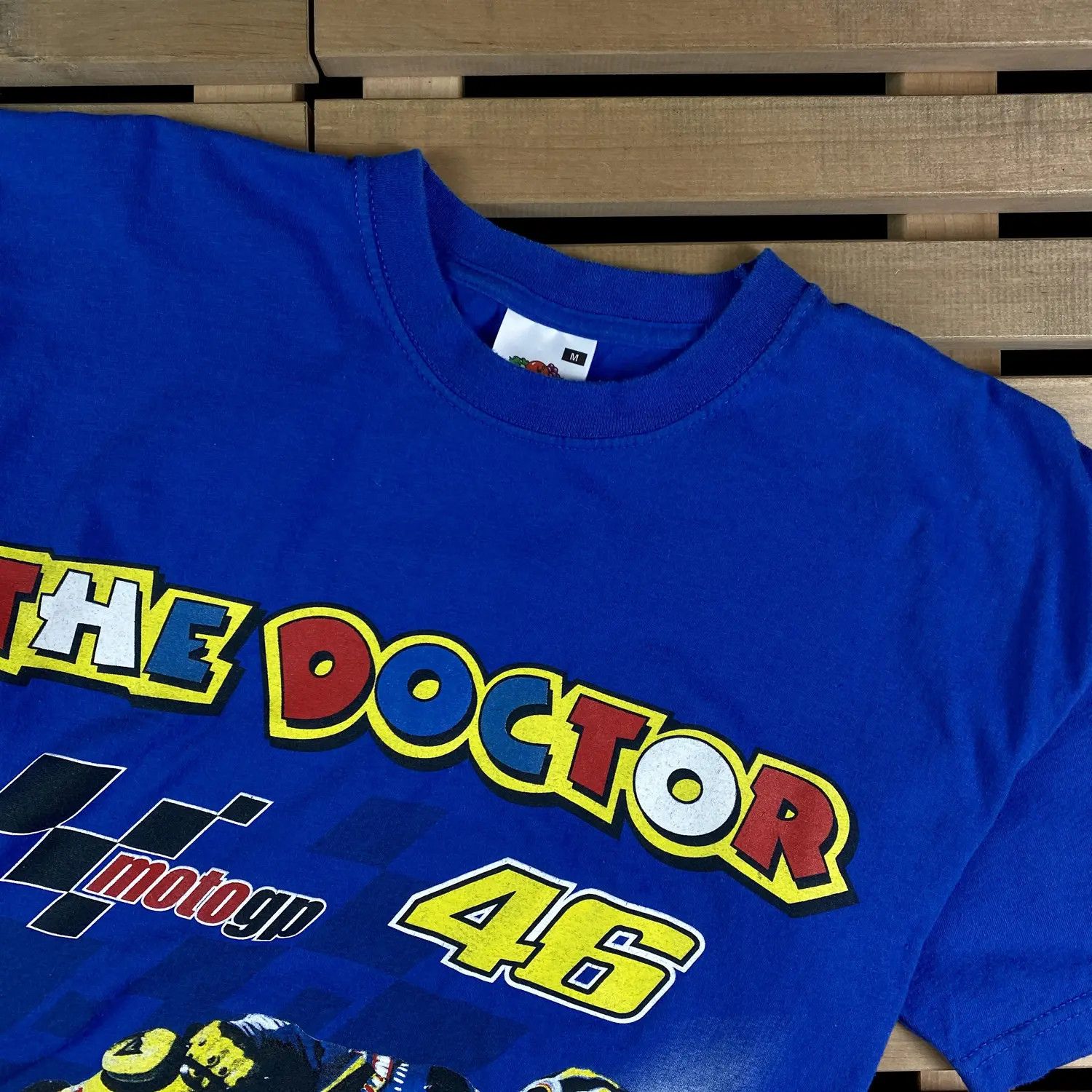 Vintage Men’s Racing Moto T-Shirt The Doctor Vintage Size M Size US M / EU 48-50 / 2 - 2 Thumbnail