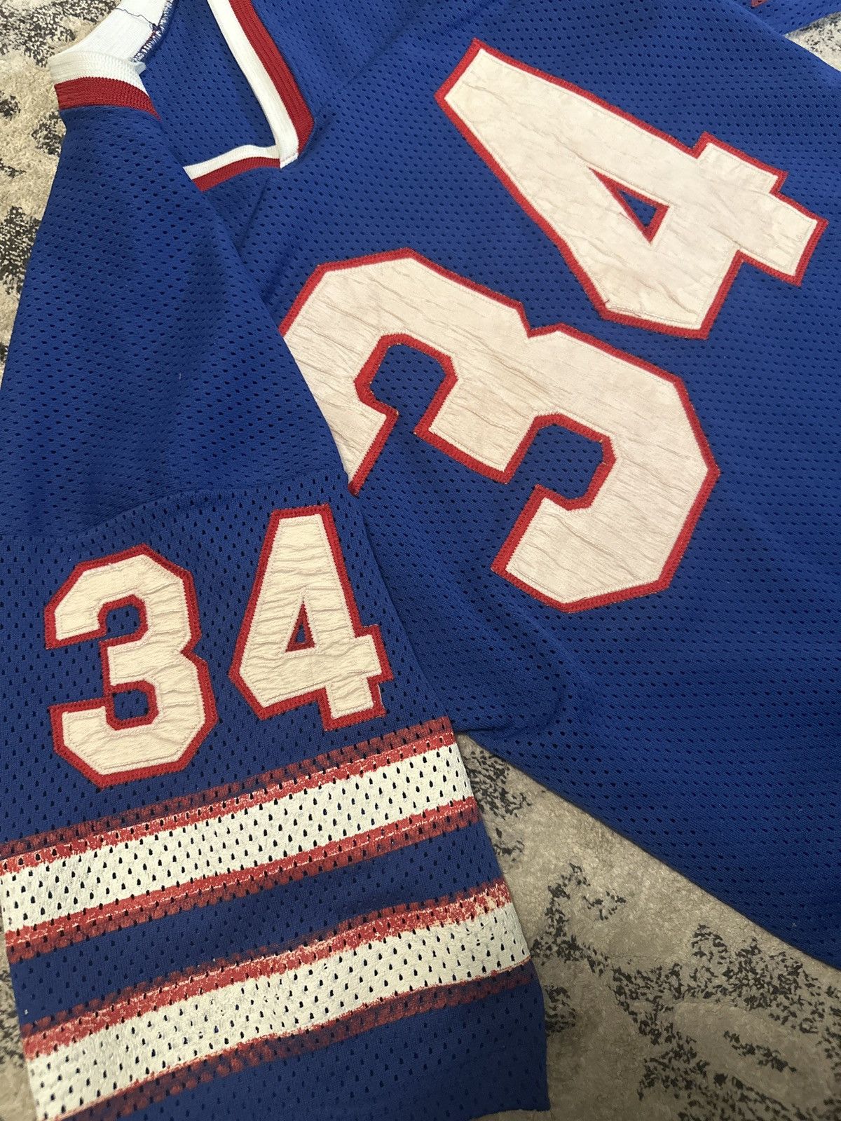 NFL × Vintage Early 1980s Buffalo Bills Jersey Size US L / EU 52-54 / 3 - 4 Thumbnail