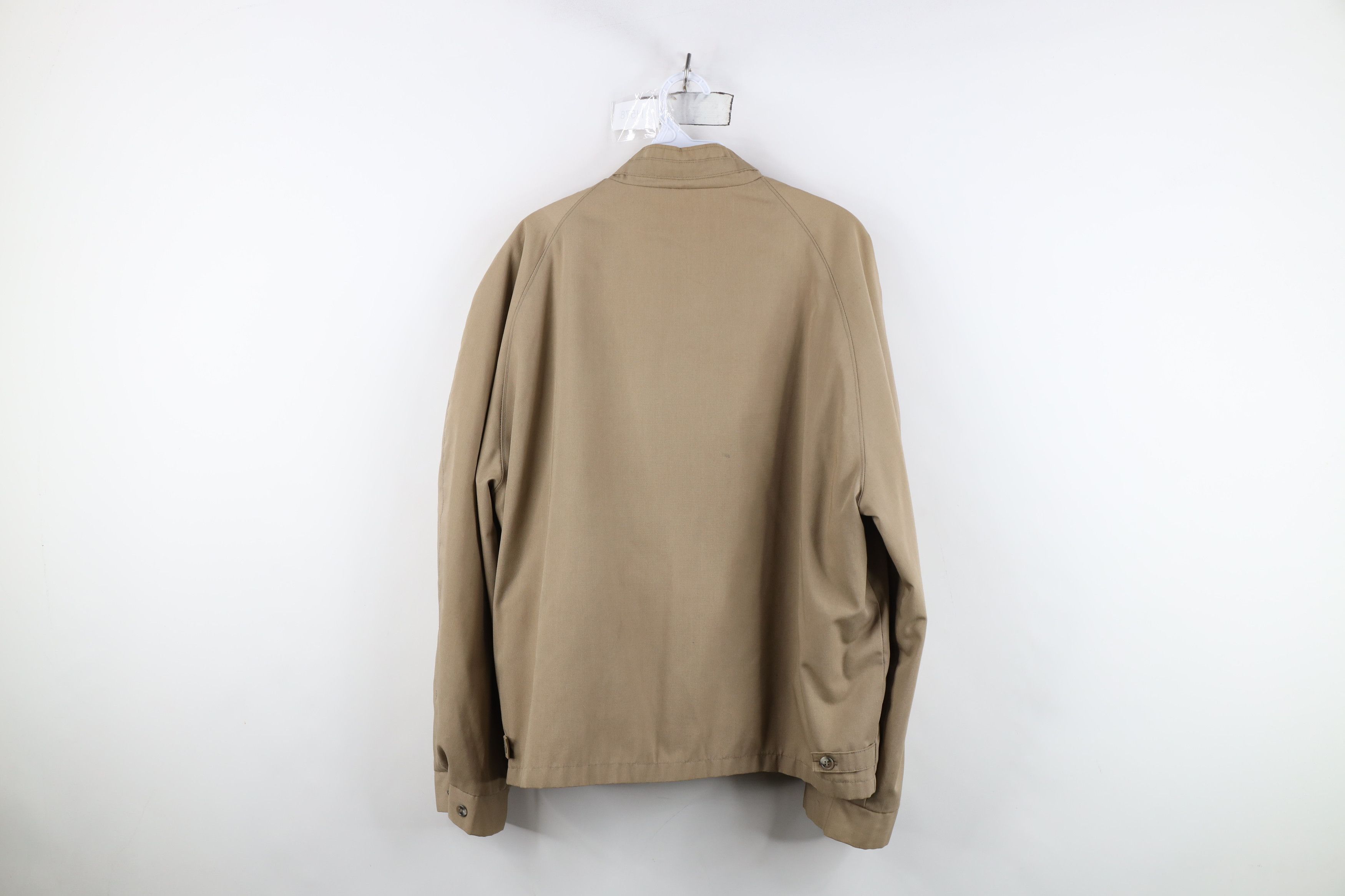 Vintage Vintage 70s Streetwear Cafe Racer Bomber Jacket Beige USA Size US XXL / EU 58 / 5 - 14 Thumbnail