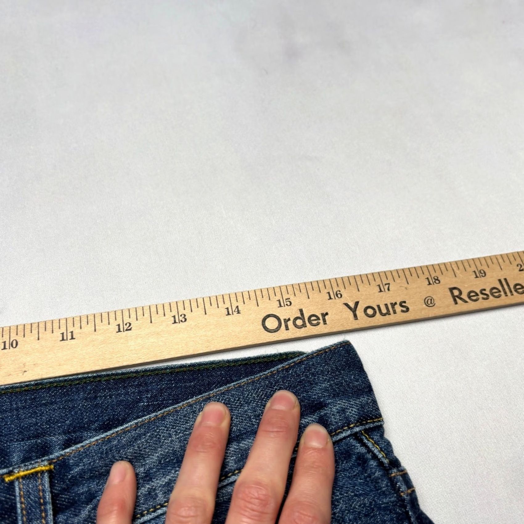 Sid Mashburn Sid Mashburn Jeans Japanese Selvedge Slim Straight Deep Indigo Denim Mens 32x34 Size US 32 / EU 48 - 7 Thumbnail