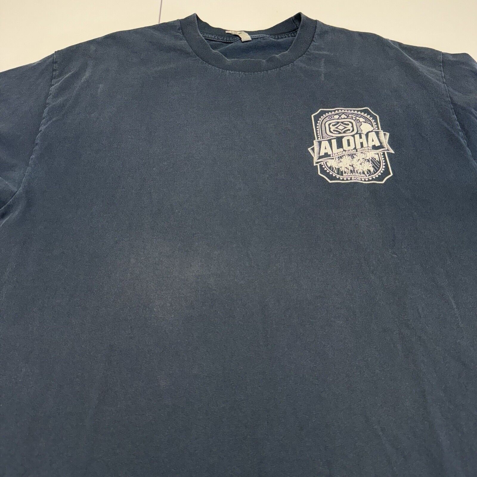Other Maui Built Hawaii T Shirt Mens XL Blue Short Sleeve Aloha Ha Size US XL / EU 56 / 4 - 3 Thumbnail
