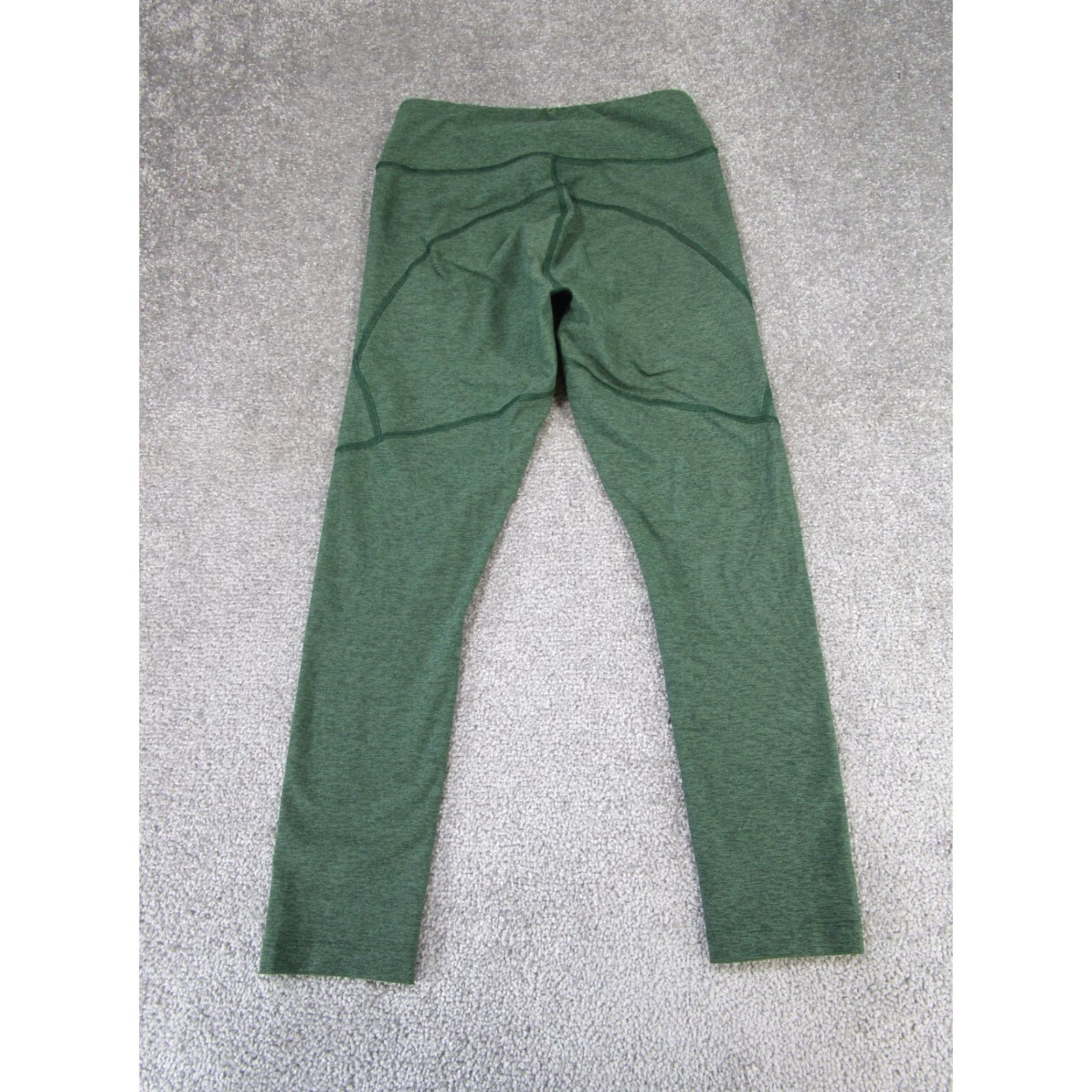 Outdoor Voices VINTAGE Outdoor Voices Leggings Womens Small Green Compression Crop Gym Hiking Size 28" / US 6 / IT 42 - 7 Thumbnail