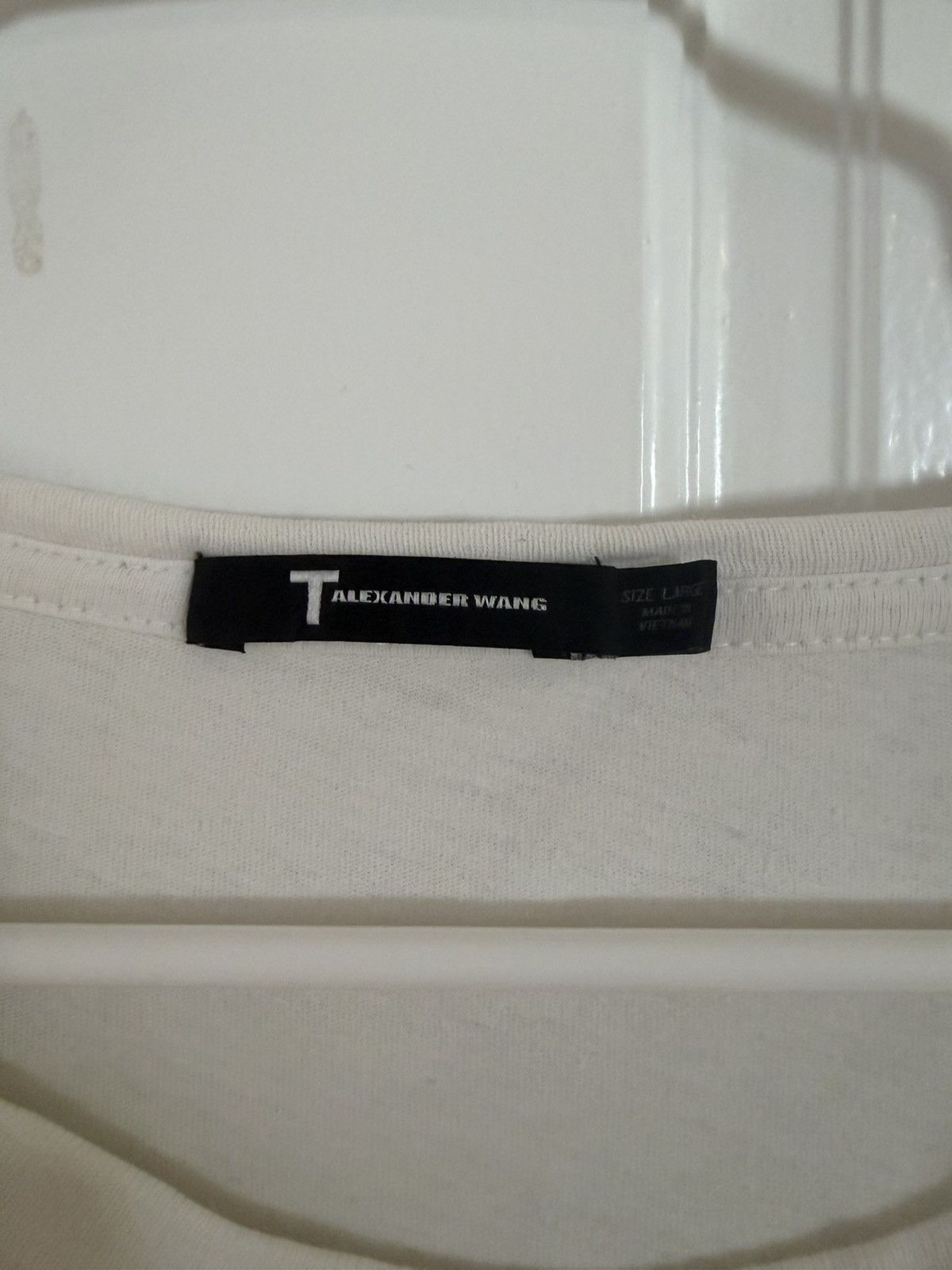 T by Alexander Wang Long Sleeve White Shirt Size US L / EU 52-54 / 3 - 2 Thumbnail