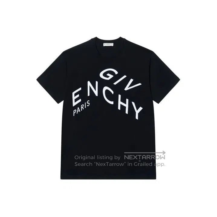 Givenchy Givenchy Logo Slim Embroidered Short-Sleeve T-Shirt. Size US S / EU 44-46 / 1 - 1 Thumbnail