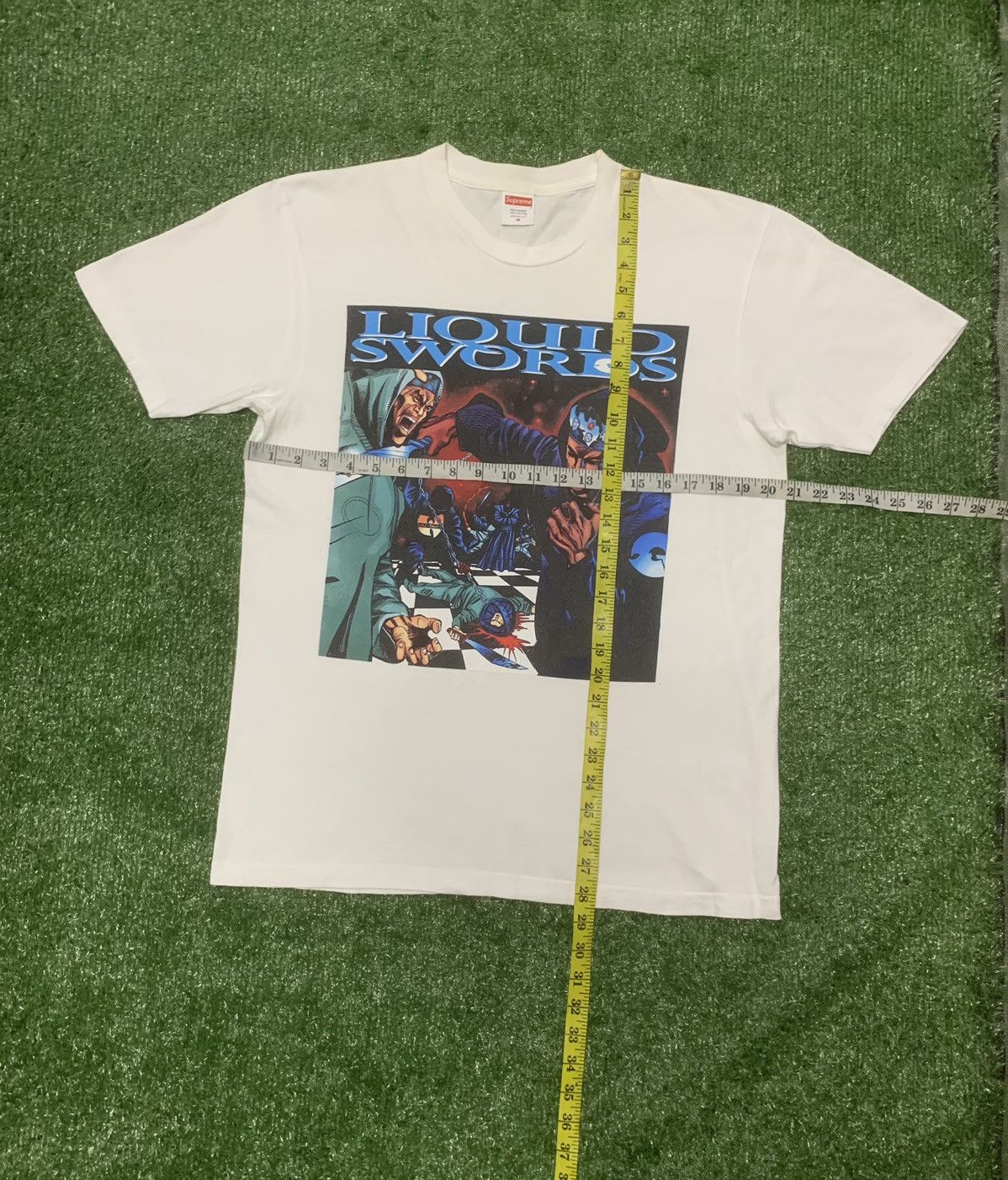 SUPREME NYC X GZA LIQUID SWORDS Tshirt