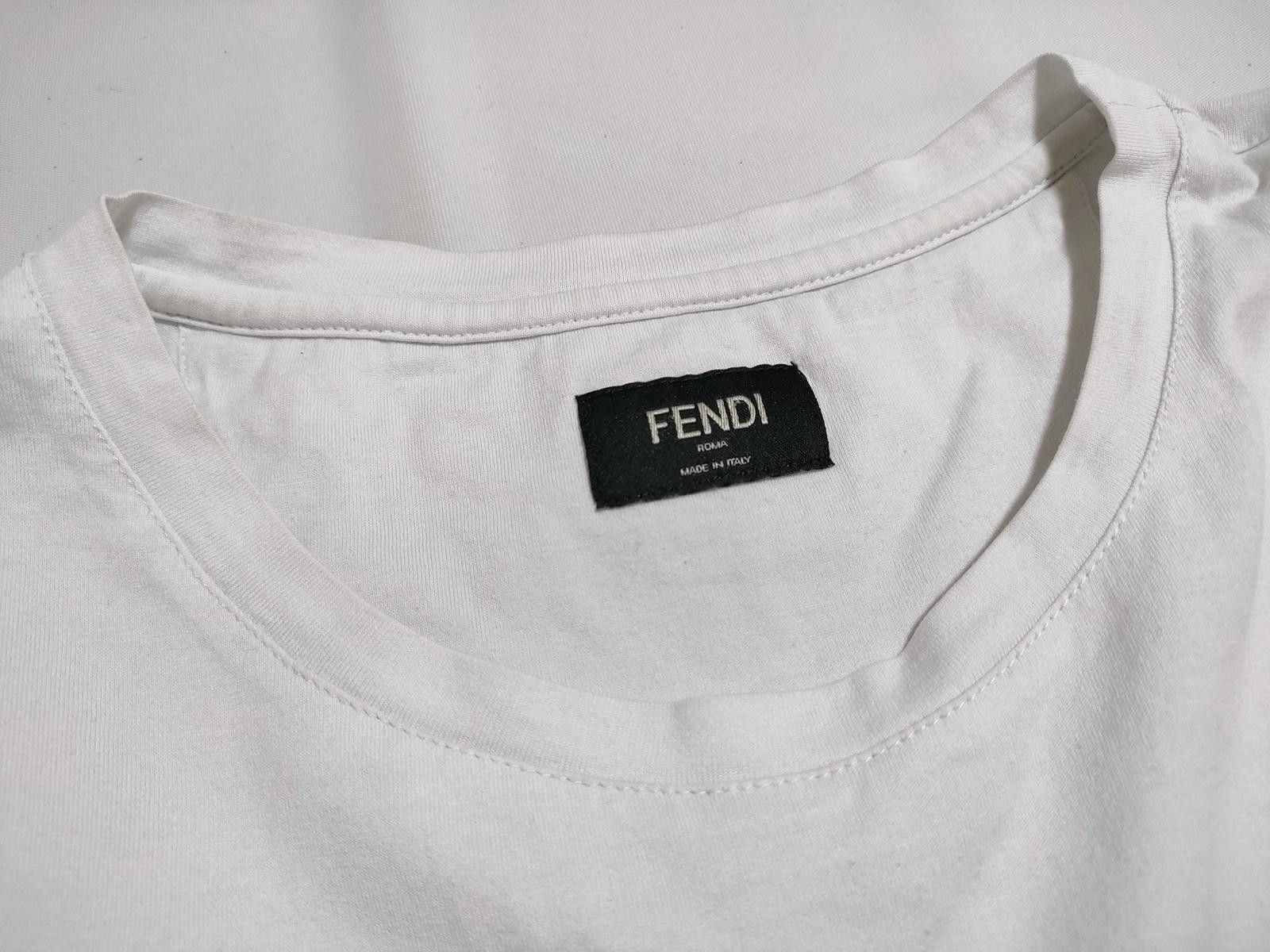 Fendi Fendi White T-Shirt Size US XS / EU 42 / 0 - 3 Thumbnail