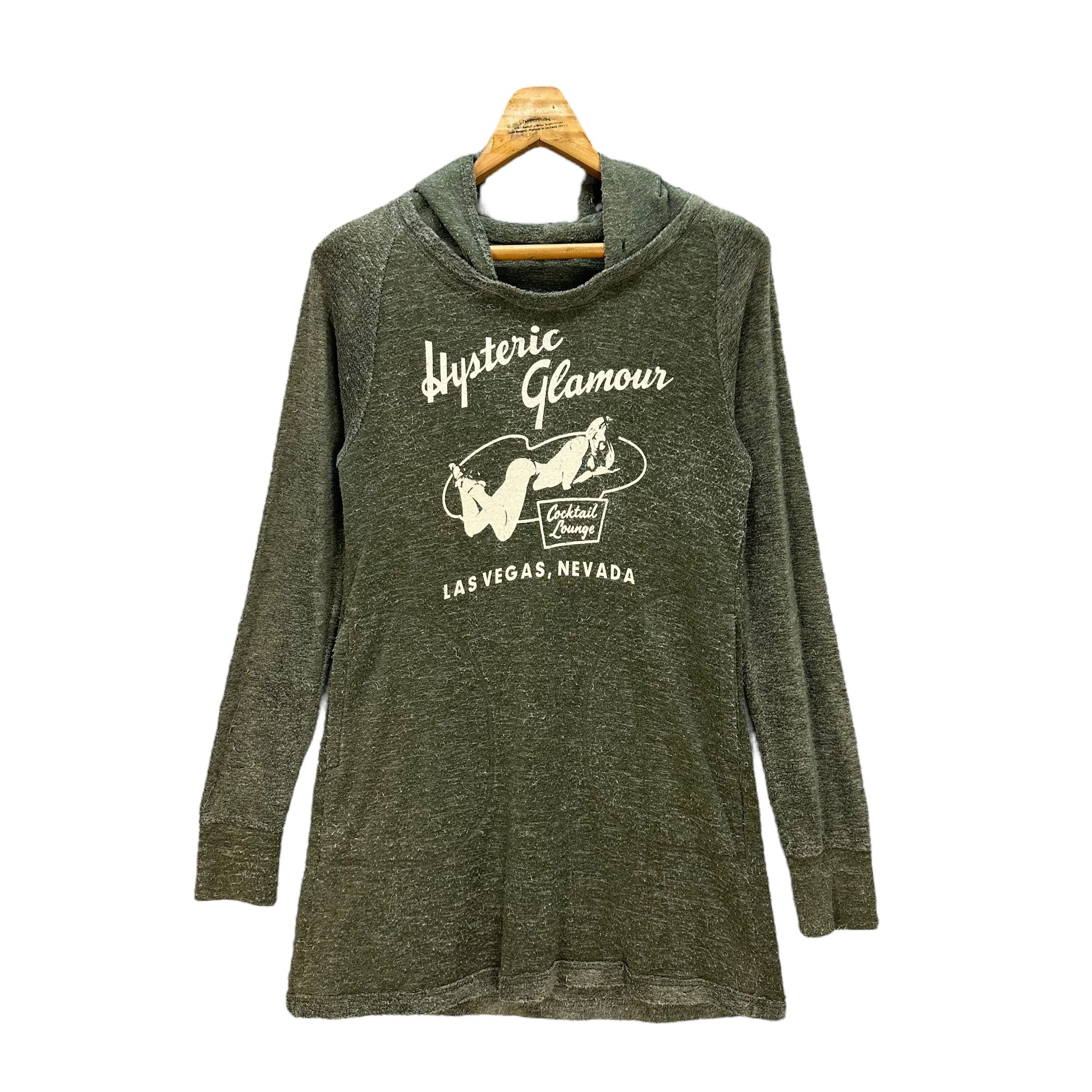 Hysteric Glamour HYSTERIC GLAMOUR COCKTAIL LOUGE LONG HOODIES #8918-038 Size S / US 4 / IT 40 - 1 Thumbnail