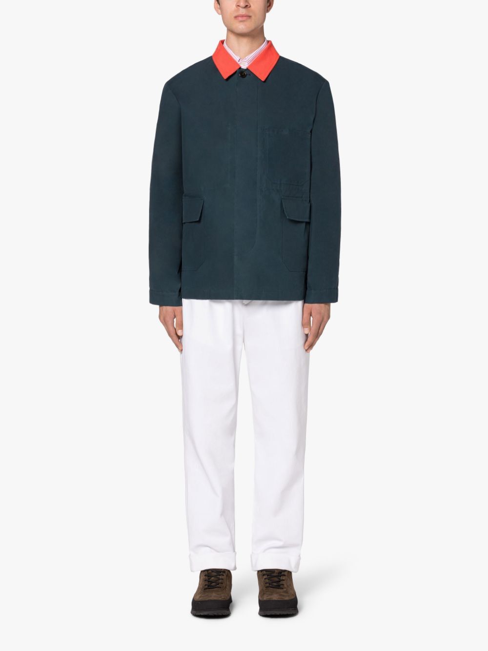 Mackintosh o1mle0424 Drizzle Chore Jacket in Green Size US S / EU 44-46 / 1 - 2 Thumbnail