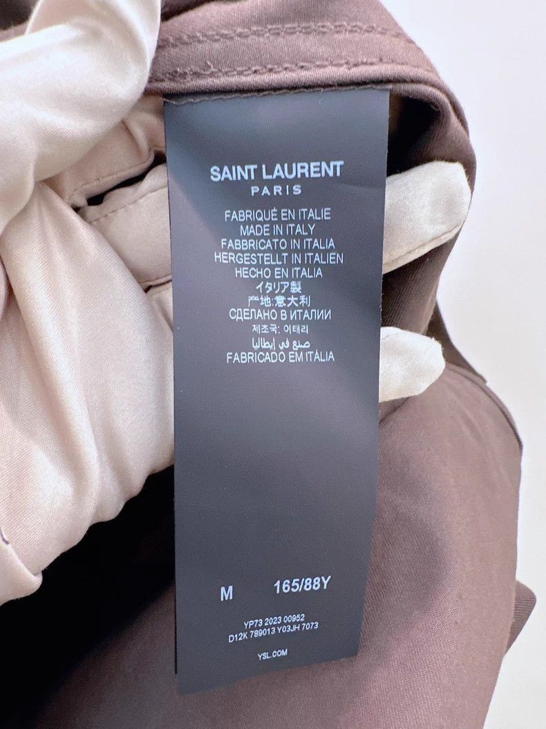 Saint Laurent Paris Saint Laurent Paris Dark brown jacket Size US M / EU 48-50 / 2 - 4 Thumbnail