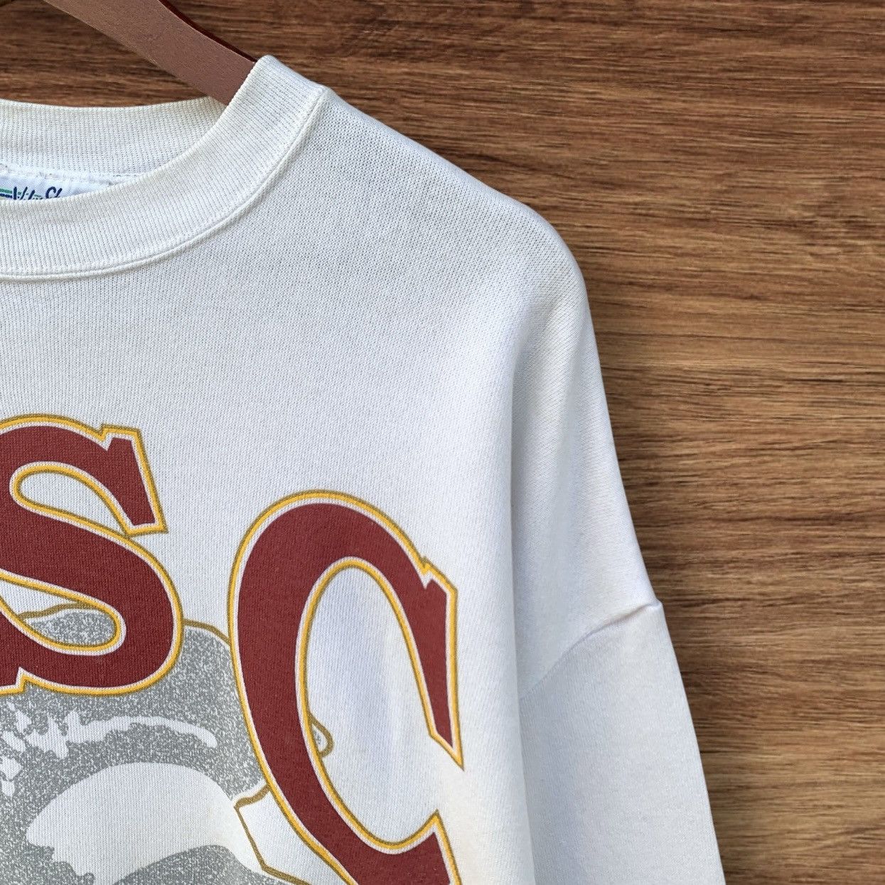 Velva Sheen VINTAGE 90S VELVA SHEEN USC TROJANS CREWNECK UNIVERSITY Size US XL / EU 56 / 4 - 4 Thumbnail