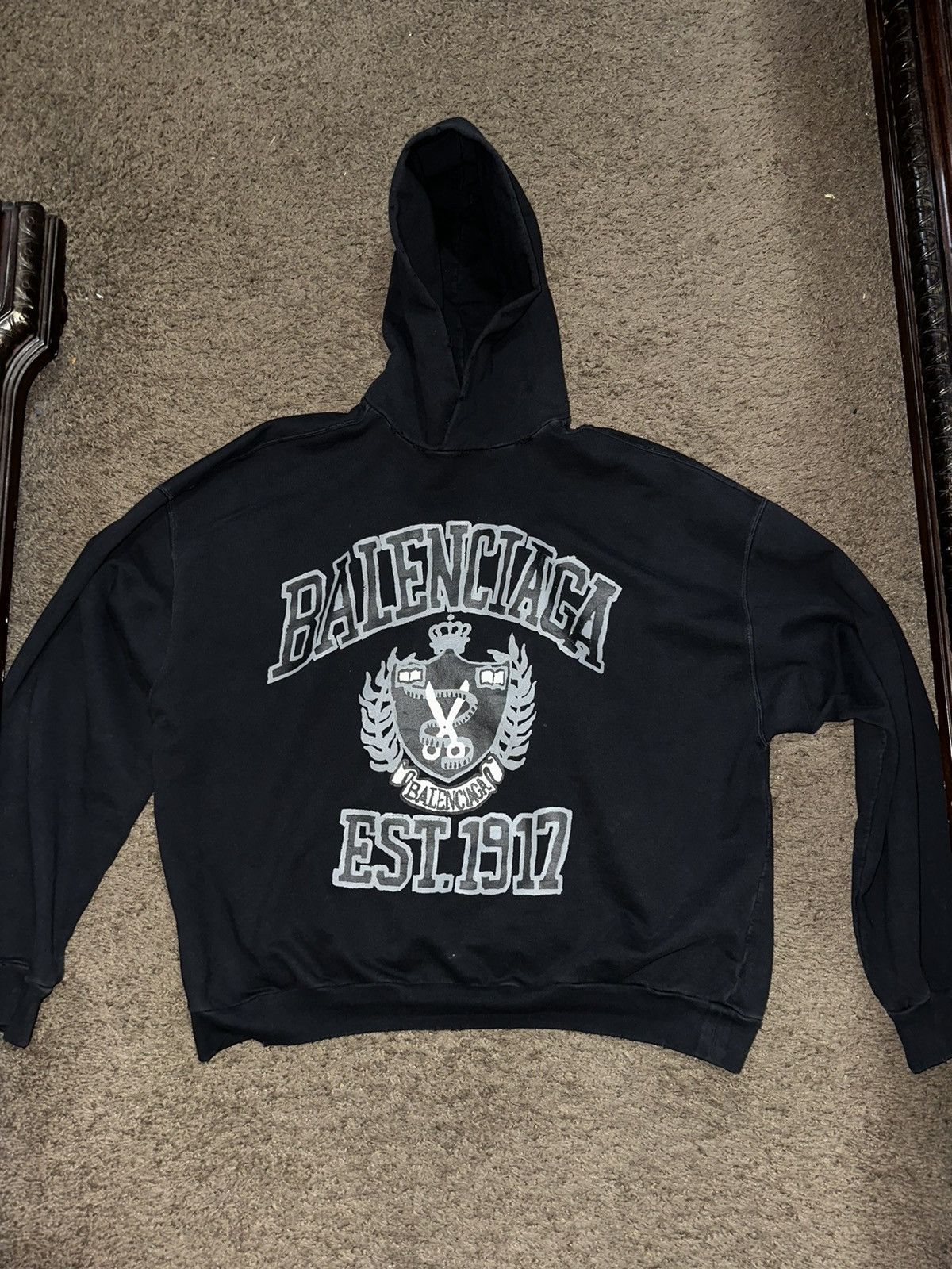 Balenciaga Balenciaga Hoodie Size US L / EU 52-54 / 3 - 1 Thumbnail