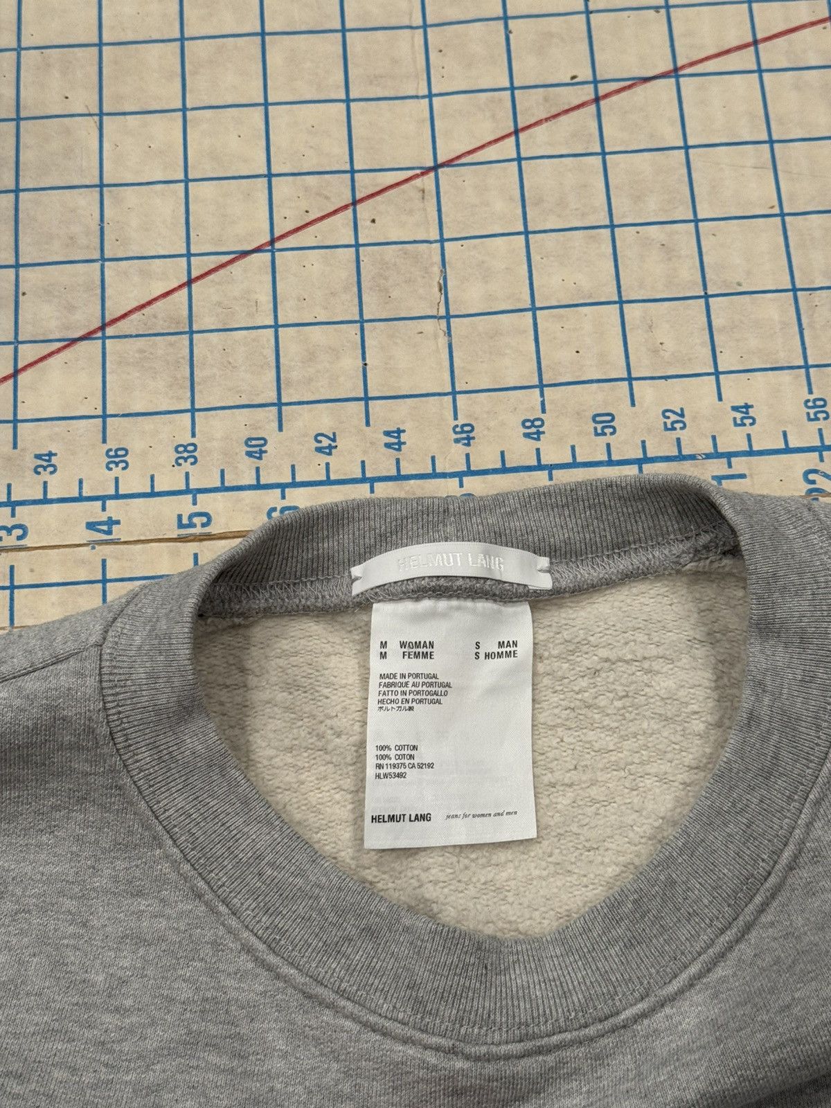 Helmut Lang Helmut Lang Spell Out Crewneck Unisex Sizing Mens S Womens M Size US S / EU 44-46 / 1 - 6 Thumbnail