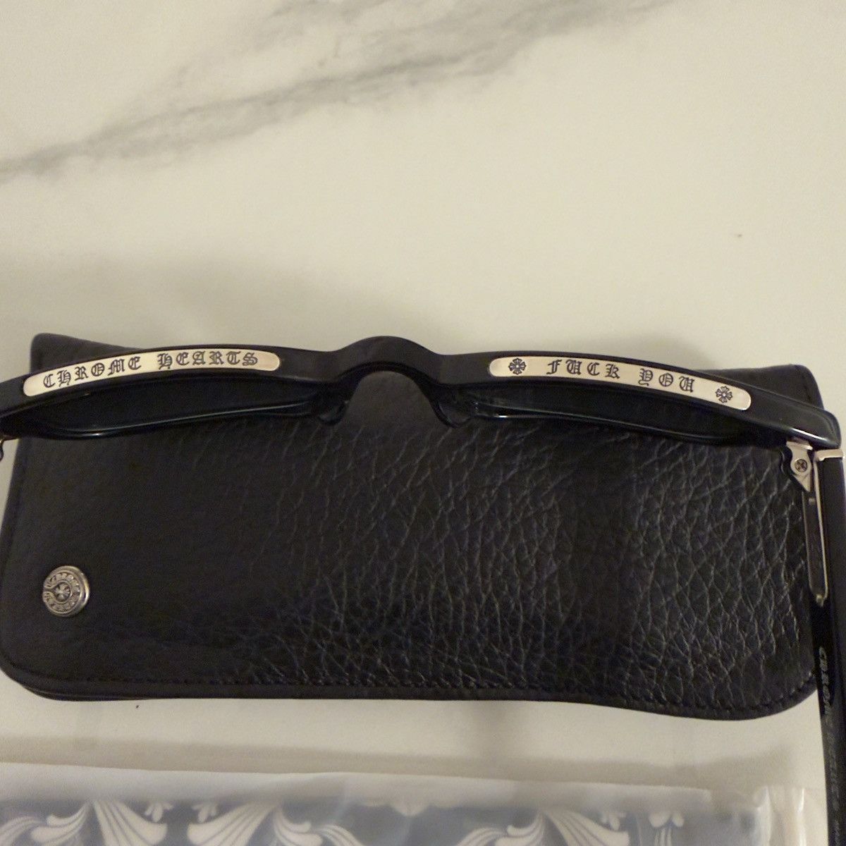 Chrome Hearts CHROME HEARTS LOWRIDER SUNGLASSES STARLIGHT🚫READDESCRIPTION🚫 Size ONE SIZE - 4 Thumbnail