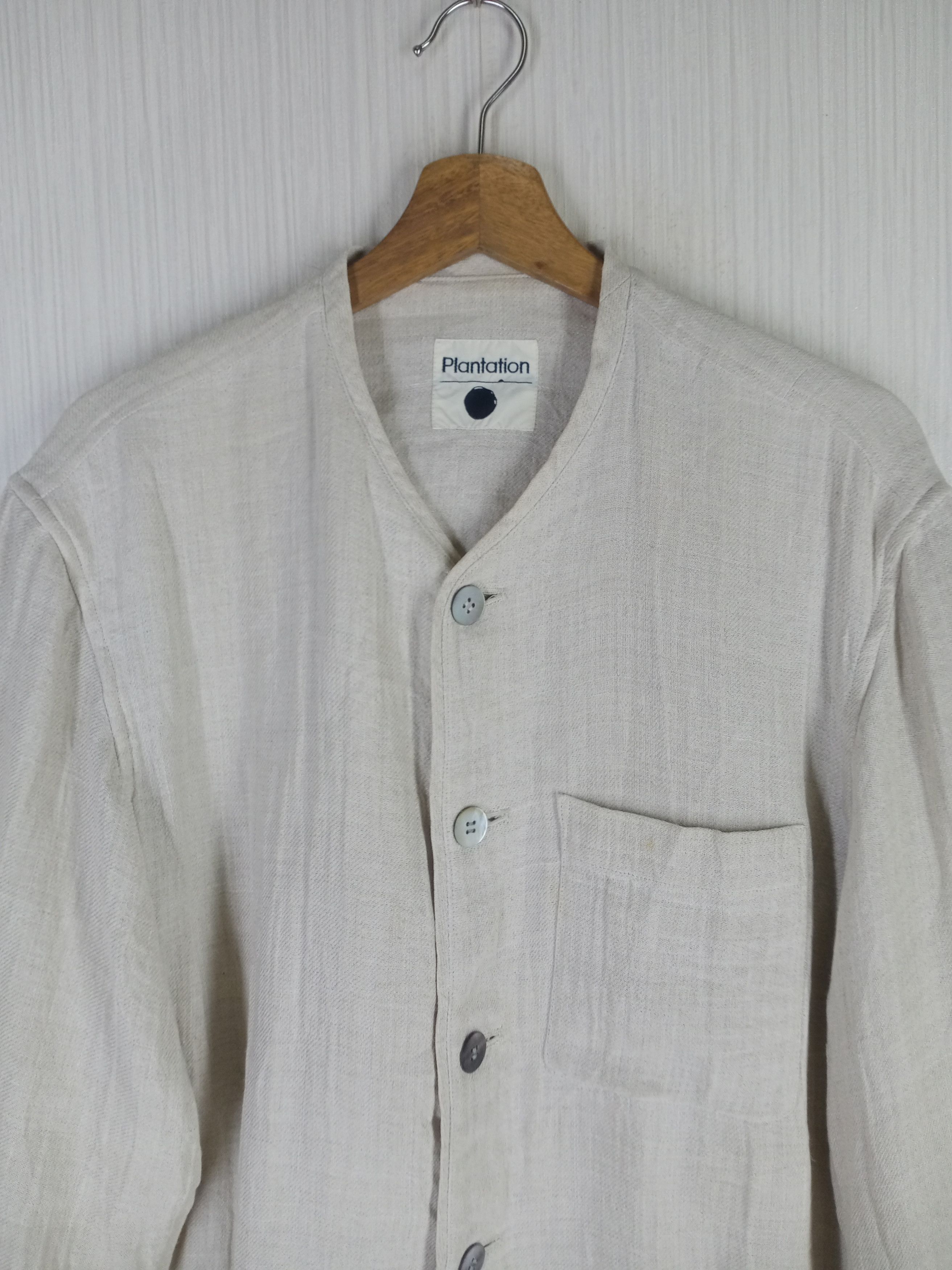 Issey Miyake Vintage 80s Issey Miyake Plantation Collar Roger Jacket Size US M / EU 48-50 / 2 - 4 Thumbnail