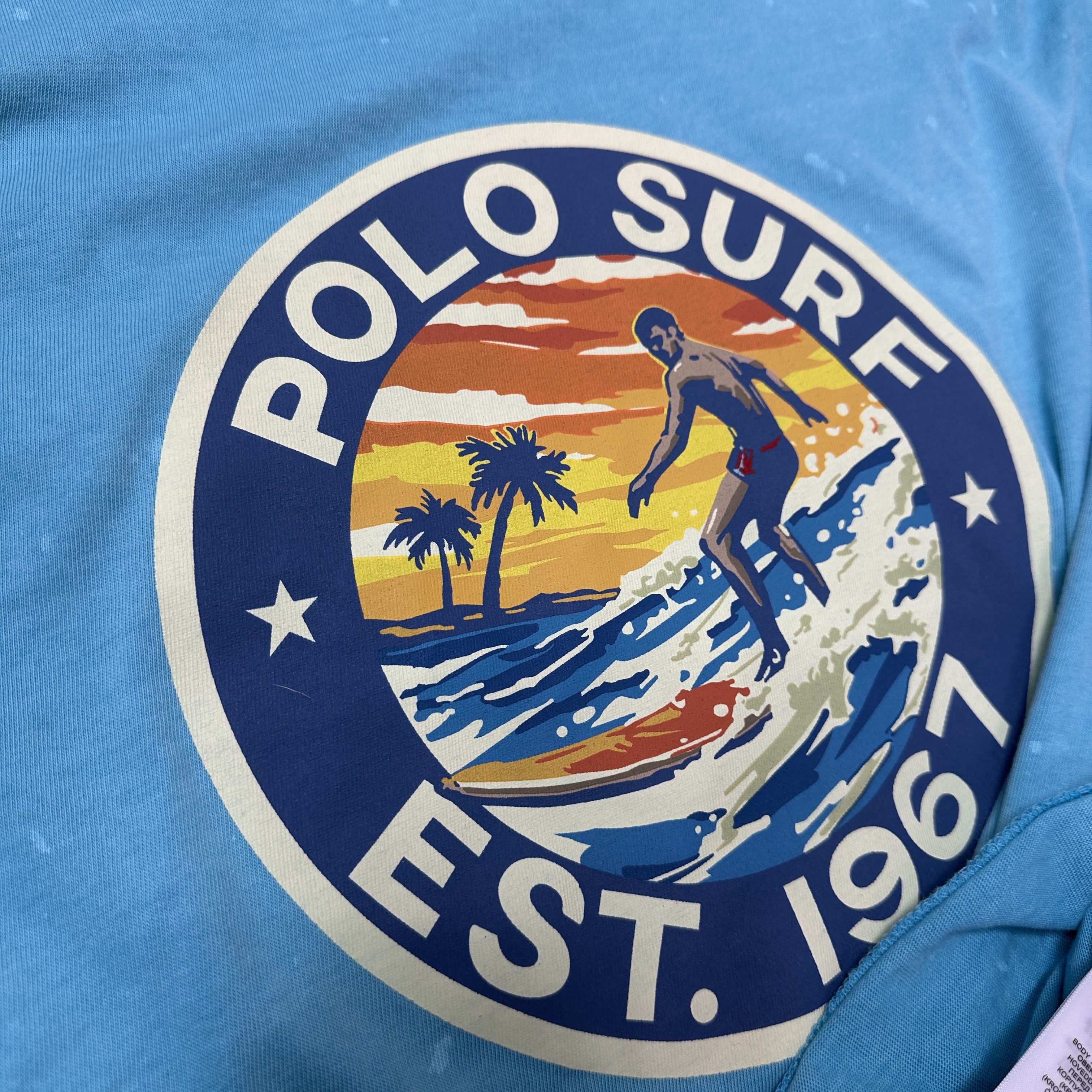 Polo Ralph Lauren Vintage Streetwear Sporty Polo Surf Ralph Lauren T-shirt Y2K Size US L / EU 52-54 / 3 - 5 Thumbnail