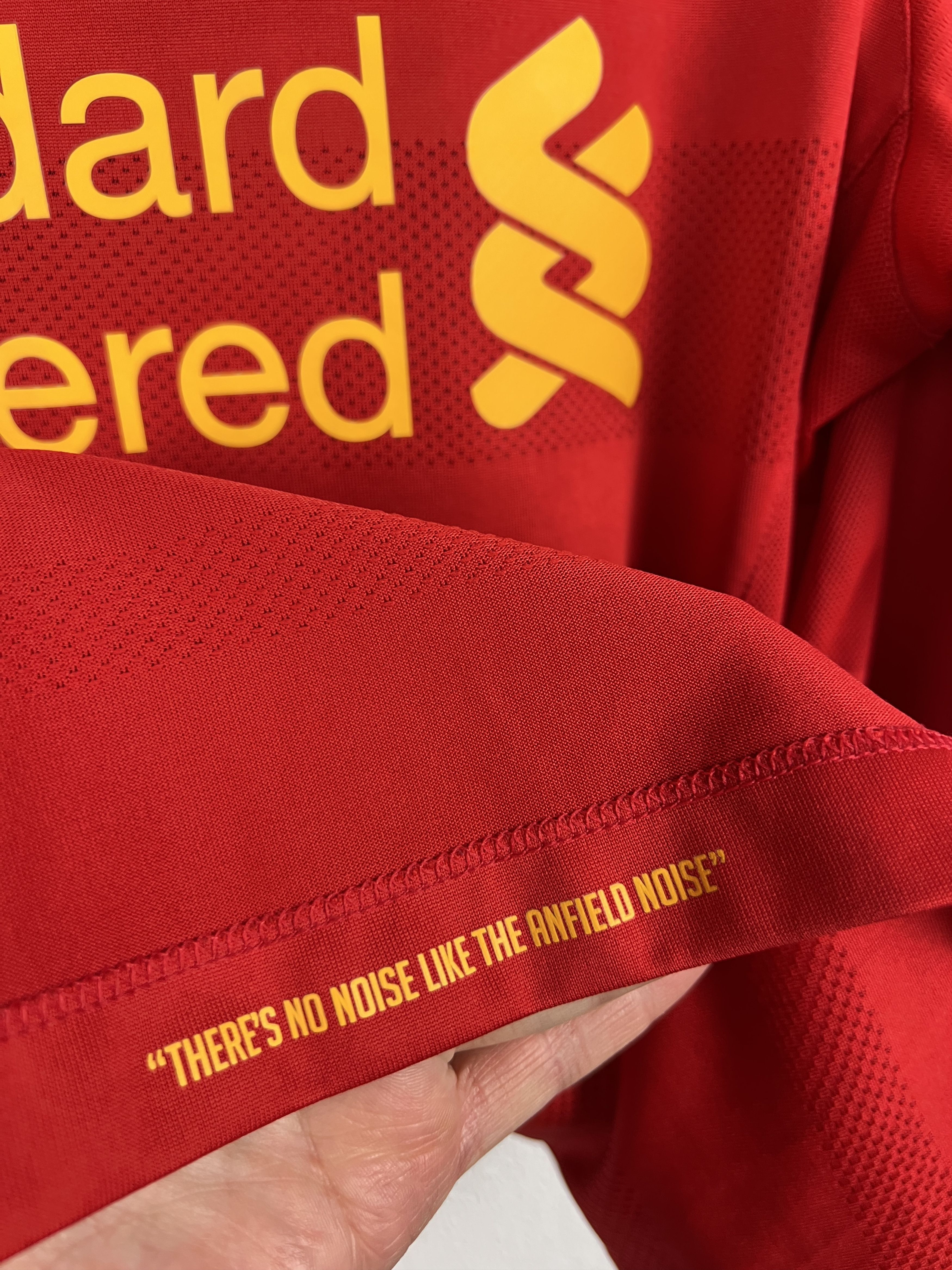 New Balance Liverpool Home football shirt 2016 Long Sleeve Jersey Trikot Size US M / EU 48-50 / 2 - 9 Thumbnail