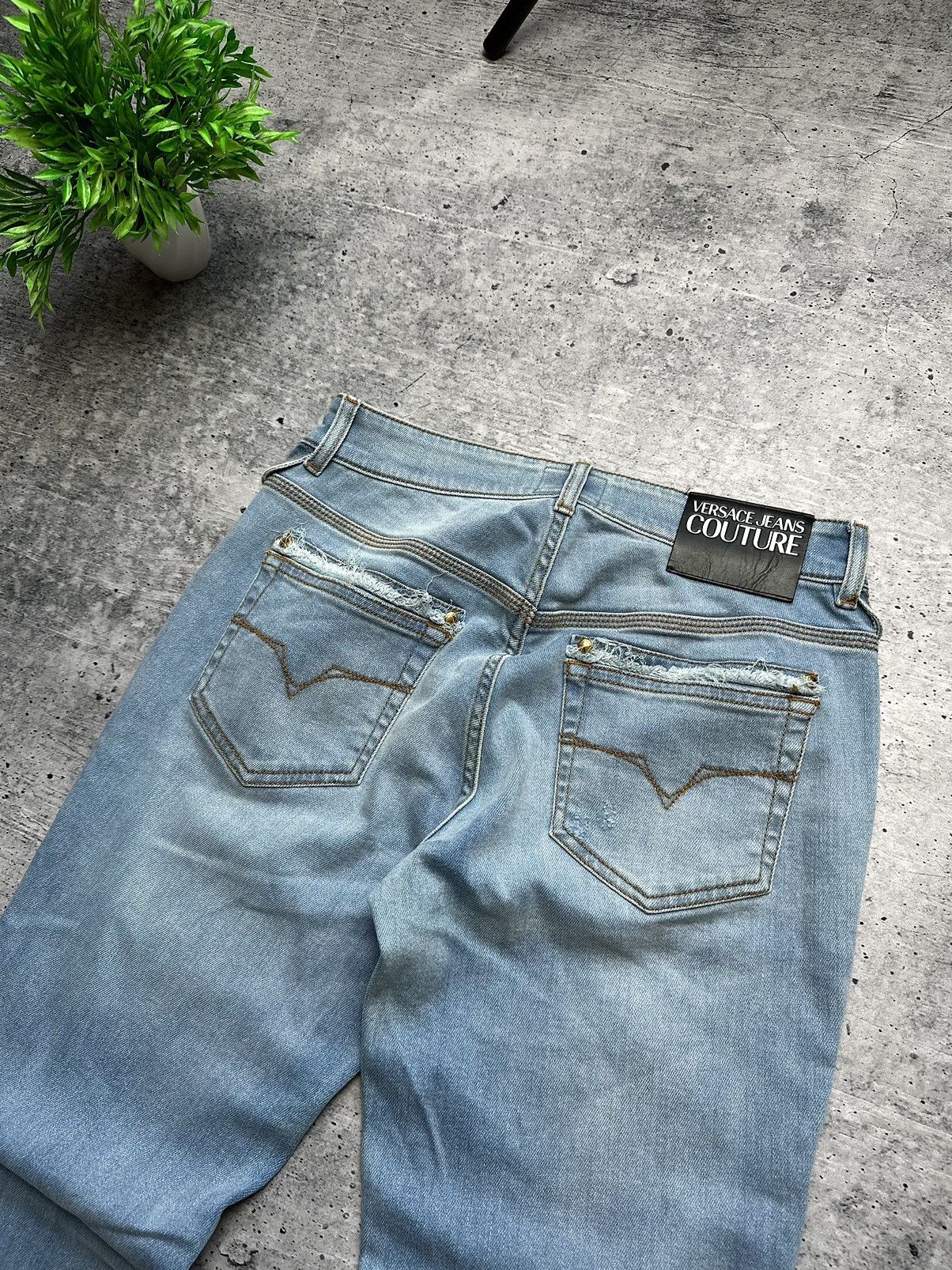 Versace Jeans Couture Versace Jeans Couture Denim Luxury Hype Y2K Jeans Size 27" / US 4 / IT 40 - 3 Thumbnail