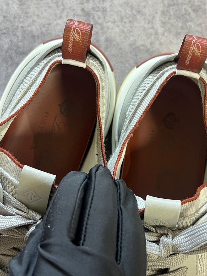 Loro Piana LORO PIANA Sneaker upper is made of shear wool Size US 9 / EU 42 - 6 Thumbnail
