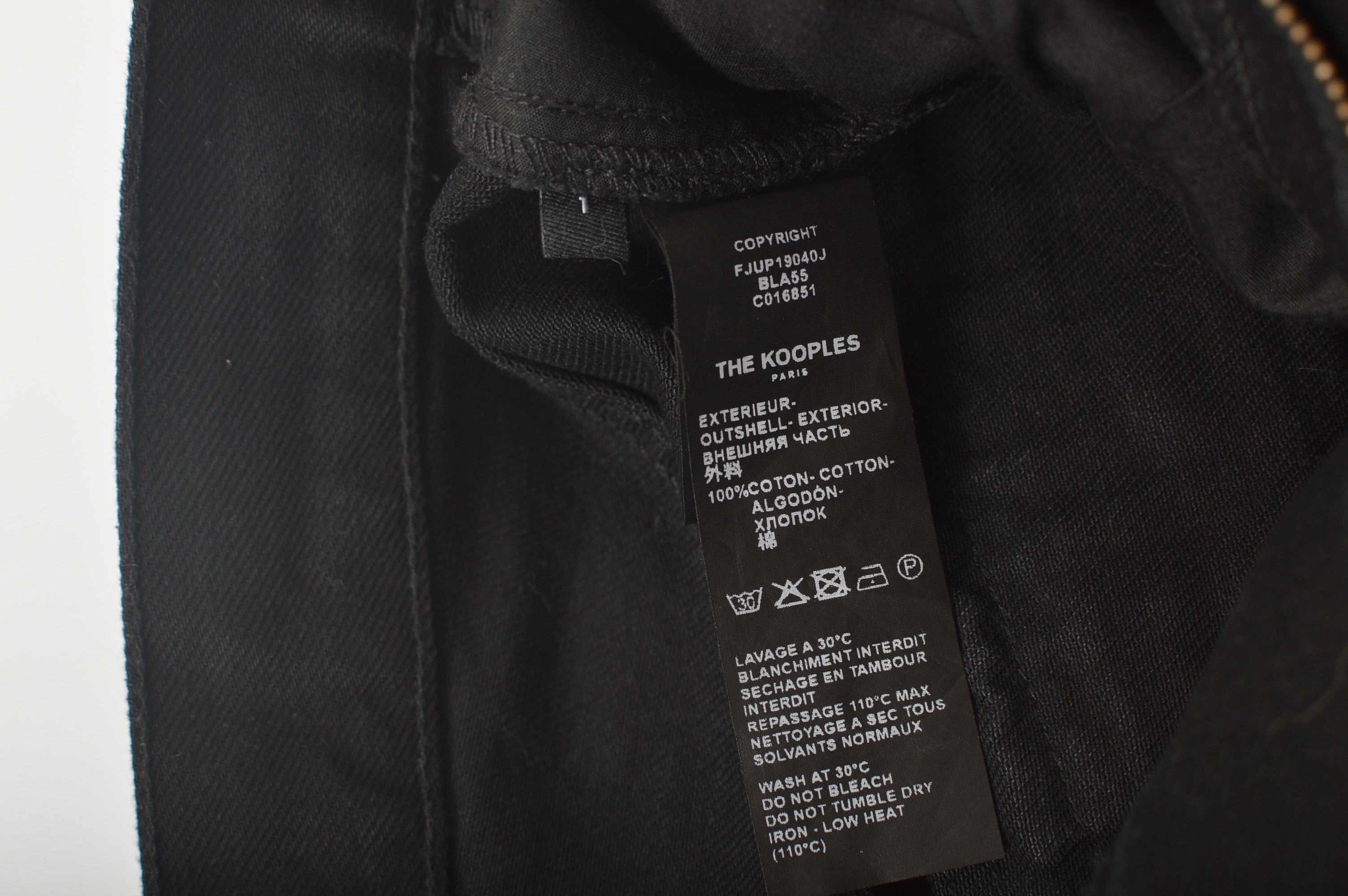 The Kooples The Kooples Jeans FJUP19040J Black Denim Skirt Size 26" / US 2 / IT 38 - 4 Thumbnail