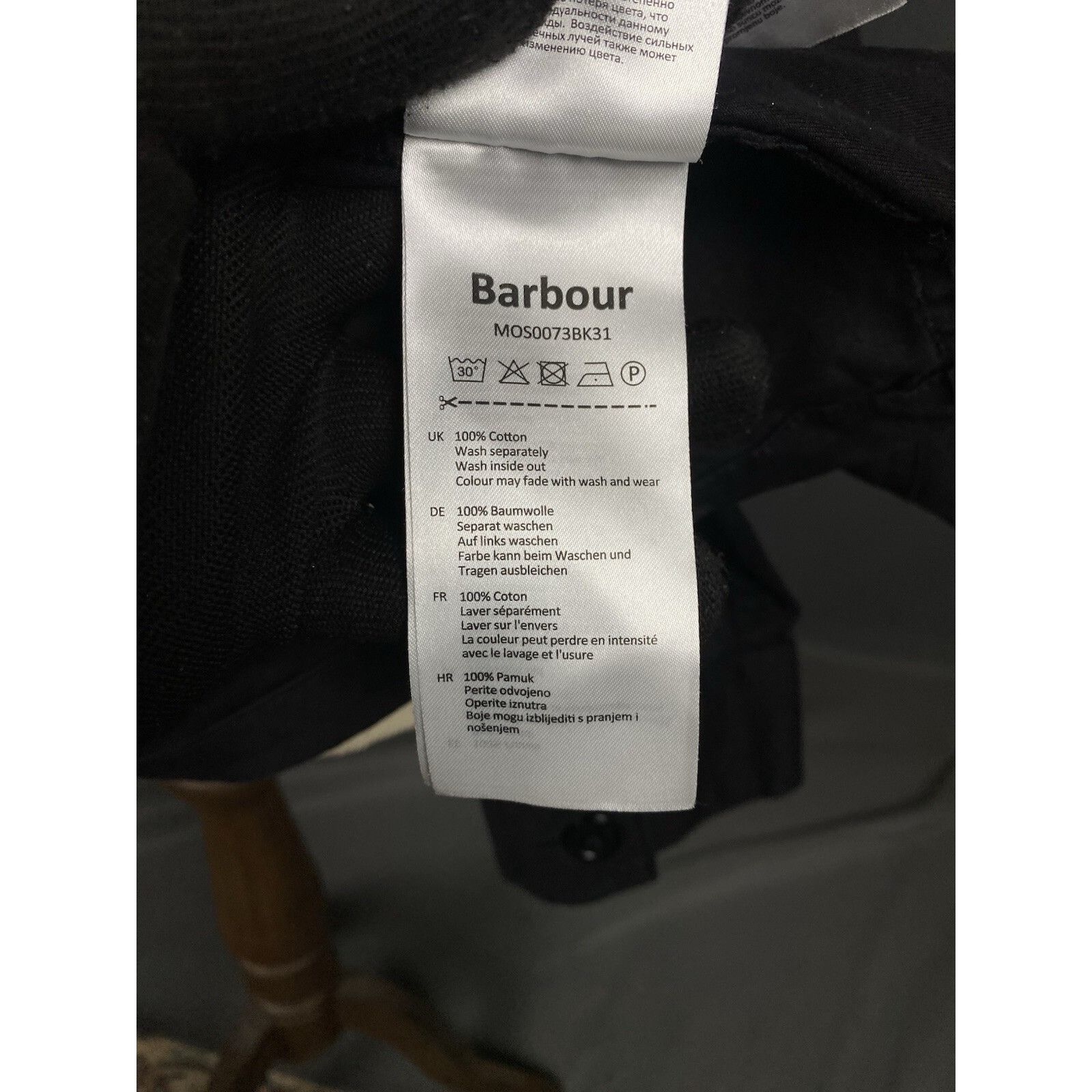 Barbour Barbour Garment Dyed Black Multipocket Utility Field Sportco Size US M / EU 48-50 / 2 - 12 Thumbnail