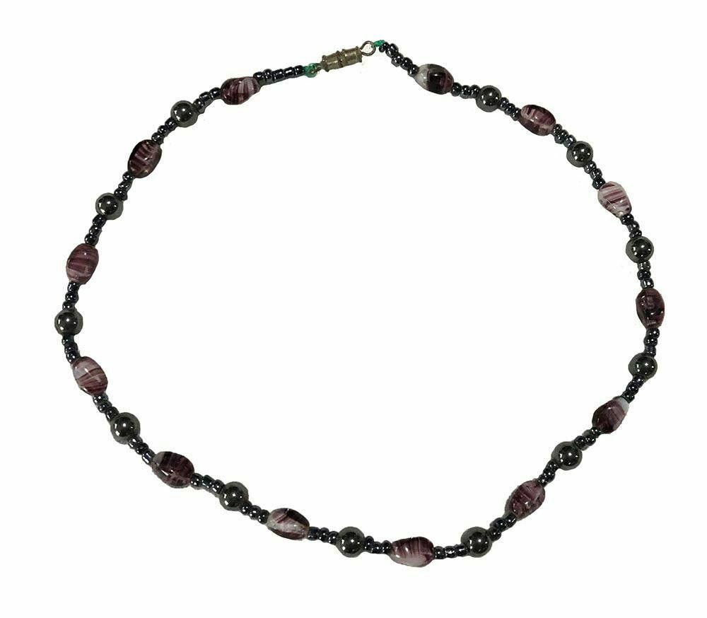 Designer New Hemanite And Glass Beads Necklace Size ONE SIZE - 1 Thumbnail