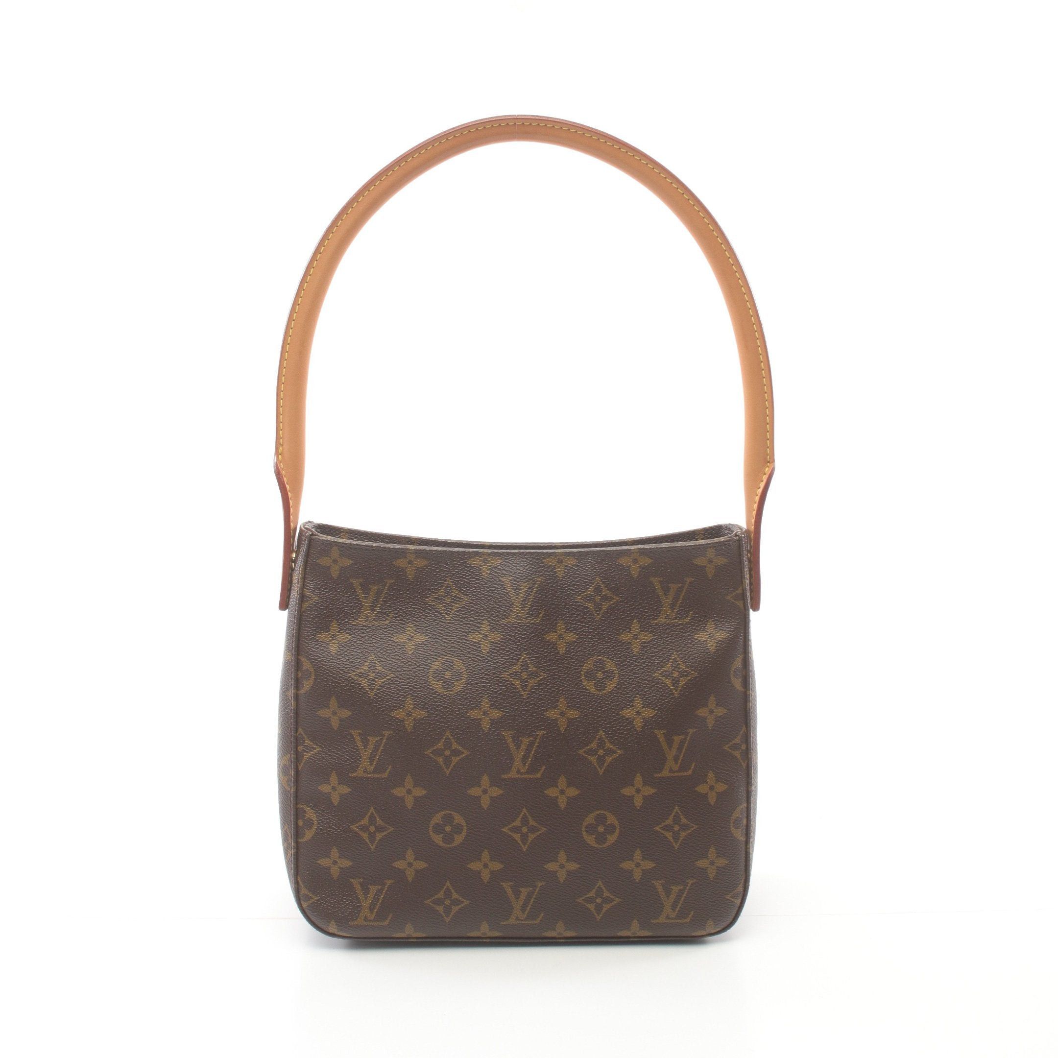 Louis Vuitton Louis Vuitton Looping Mm Monogram Shoulder Bag Leather Brown Size ONE SIZE - 1 Thumbnail