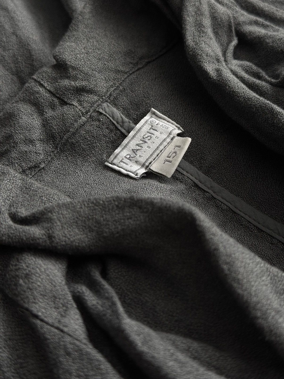 Transit Uomo Transit Par Such Linen Jacket Size S / US 4 / IT 40 - 4 Thumbnail
