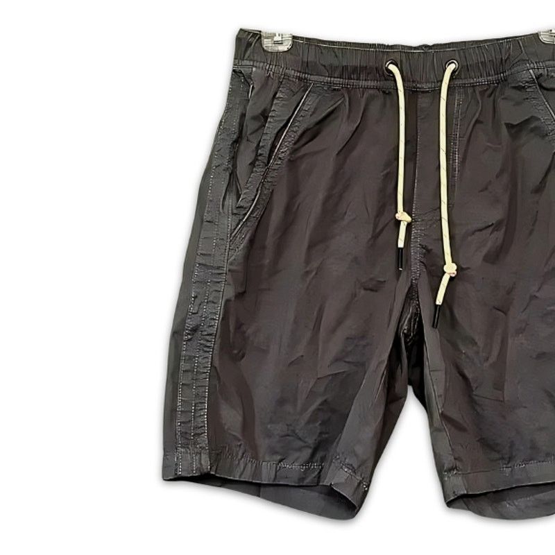 Other Union Shorts Drawstring Functional Zip Pocket Gray Mens NWOT Size US 28 / EU 44 - 2 Thumbnail