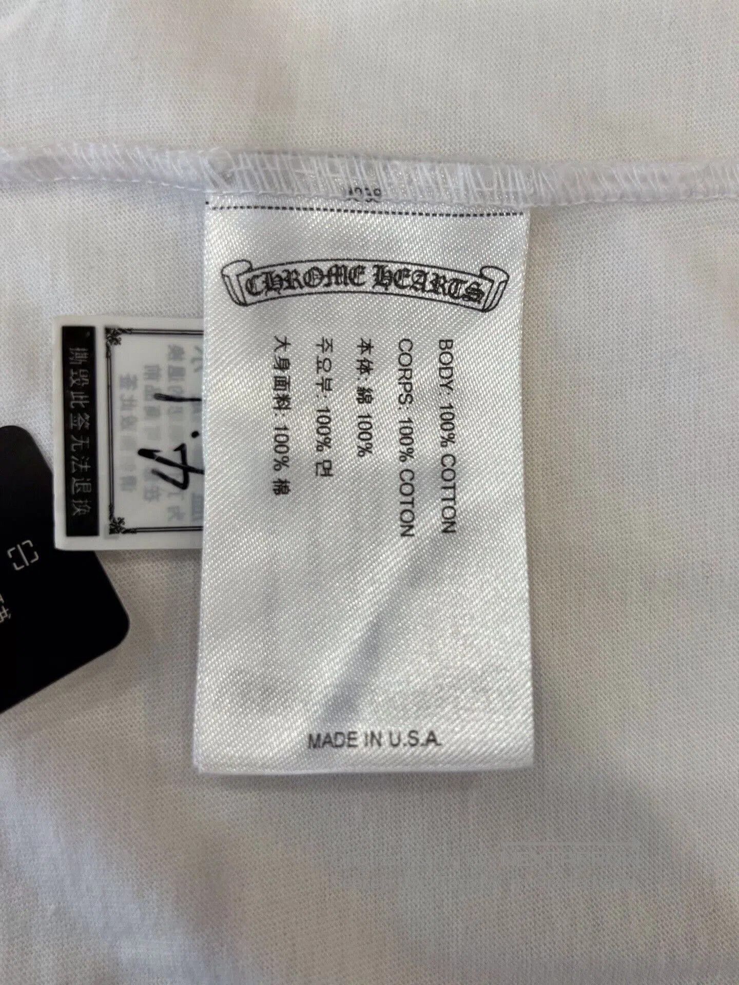 Chrome Hearts Chrome Hearts LA Limited Men's White Hoodie. Size US M / EU 48-50 / 2 - 5 Thumbnail