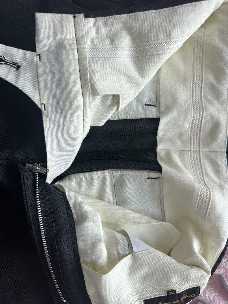 Comme des Garcons Comme Des Garcons size M Solid polyester slacks Size 24" / US 00 / IT 34 - 6 Thumbnail