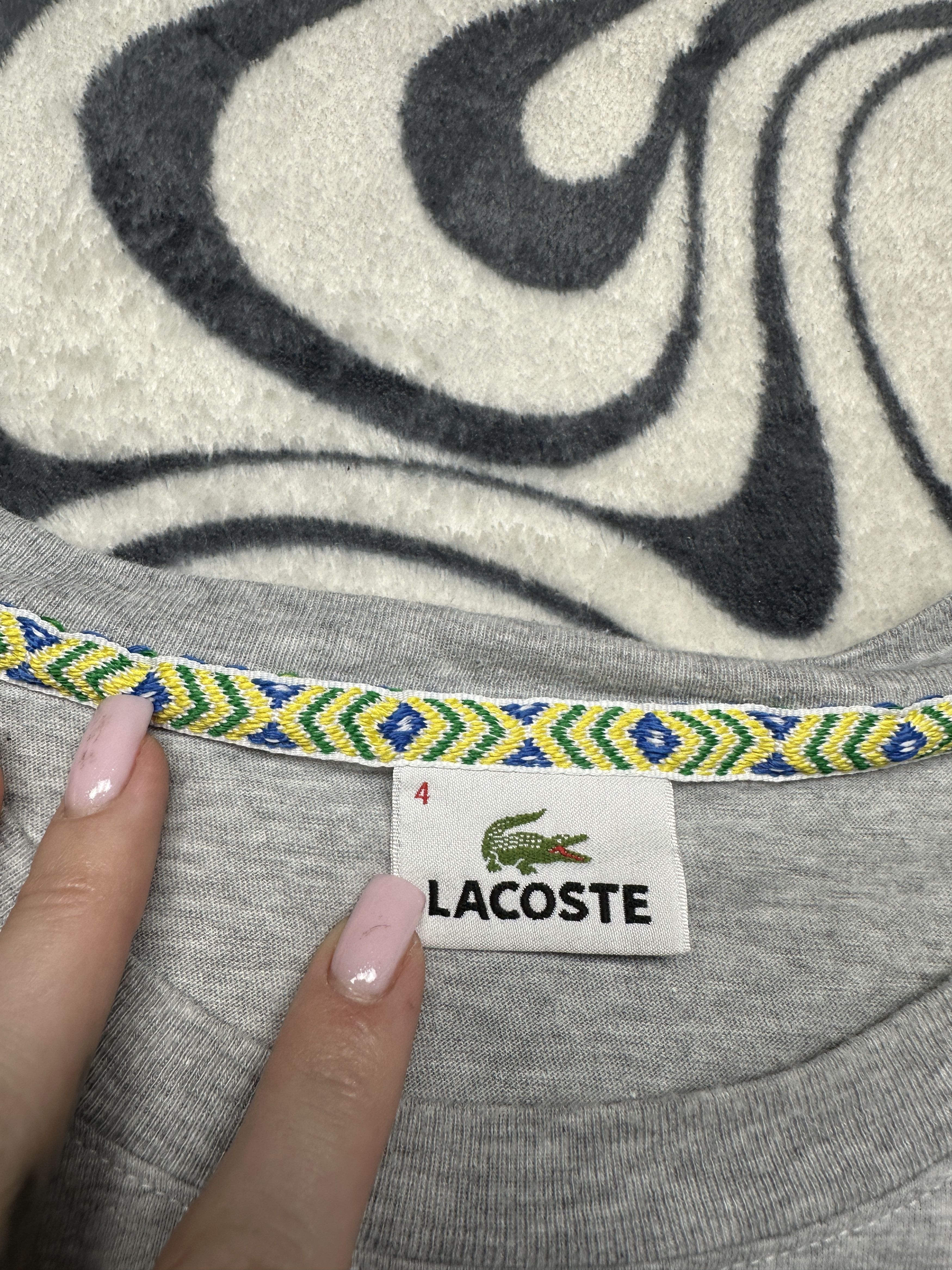 Lacoste Lacoste Brasil Vintage Mens T-Shirt Tee Y2K Size US M / EU 48-50 / 2 - 4 Thumbnail